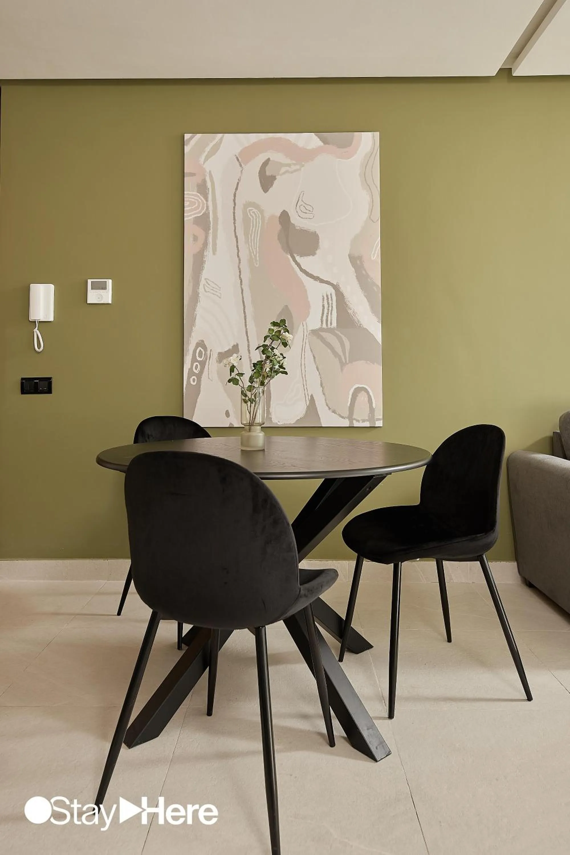 Seating area in Stayhere Rabat - Agdal 1 - Comfort Residence