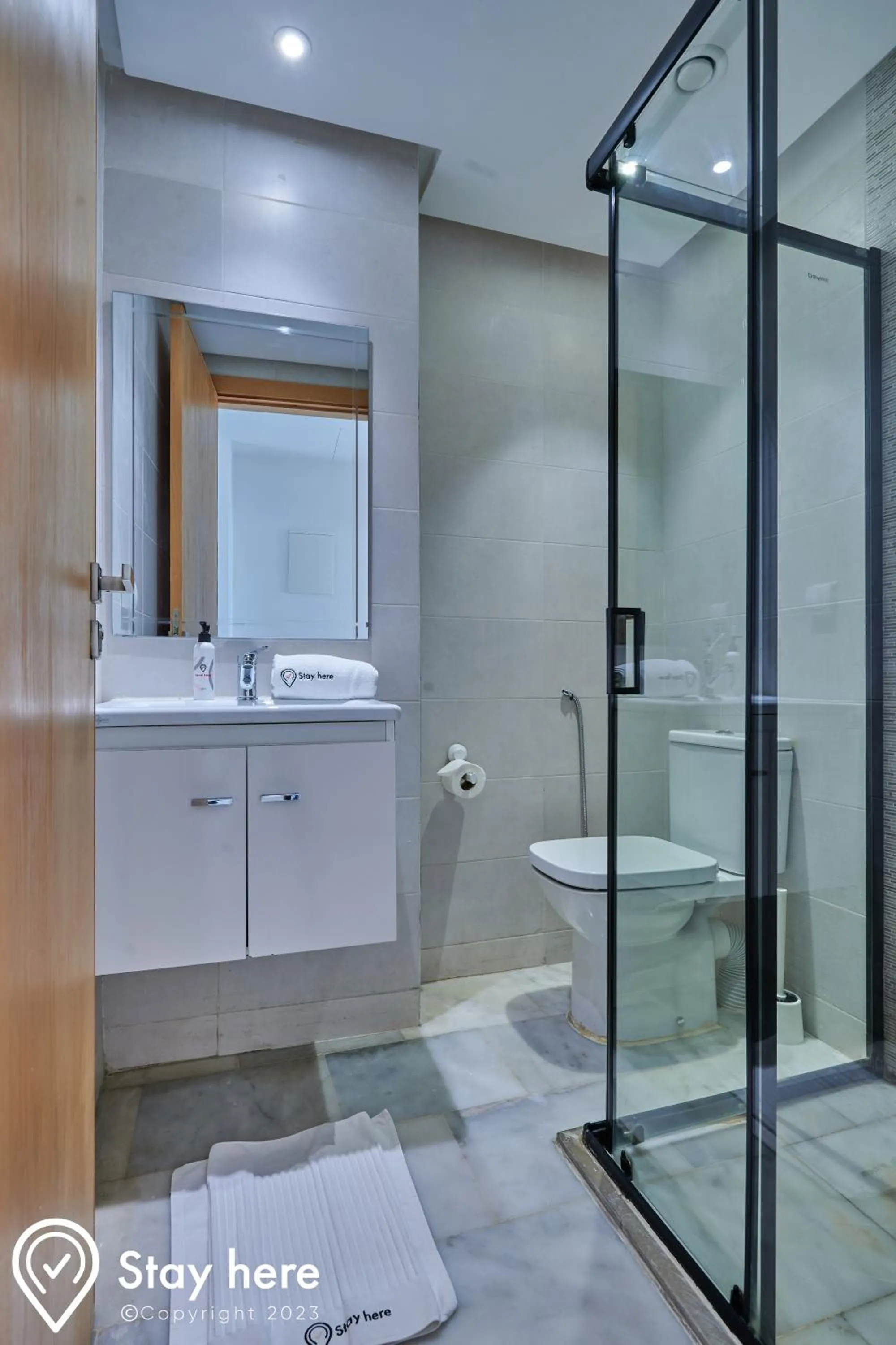 Bathroom in Stayhere Rabat - Agdal 1 - Comfort Residence