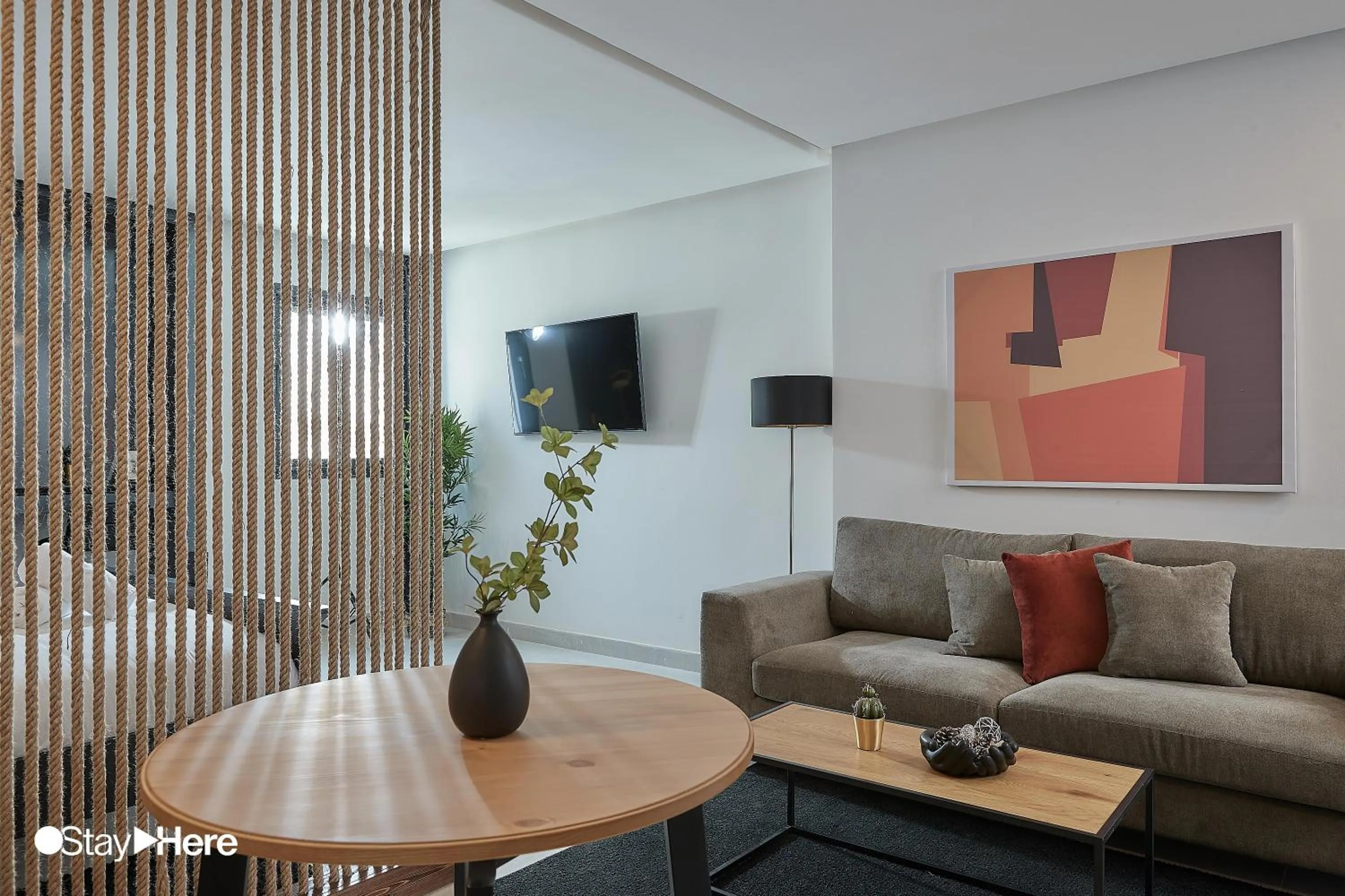 Living room in Stayhere Rabat - Agdal 1 - Comfort Residence