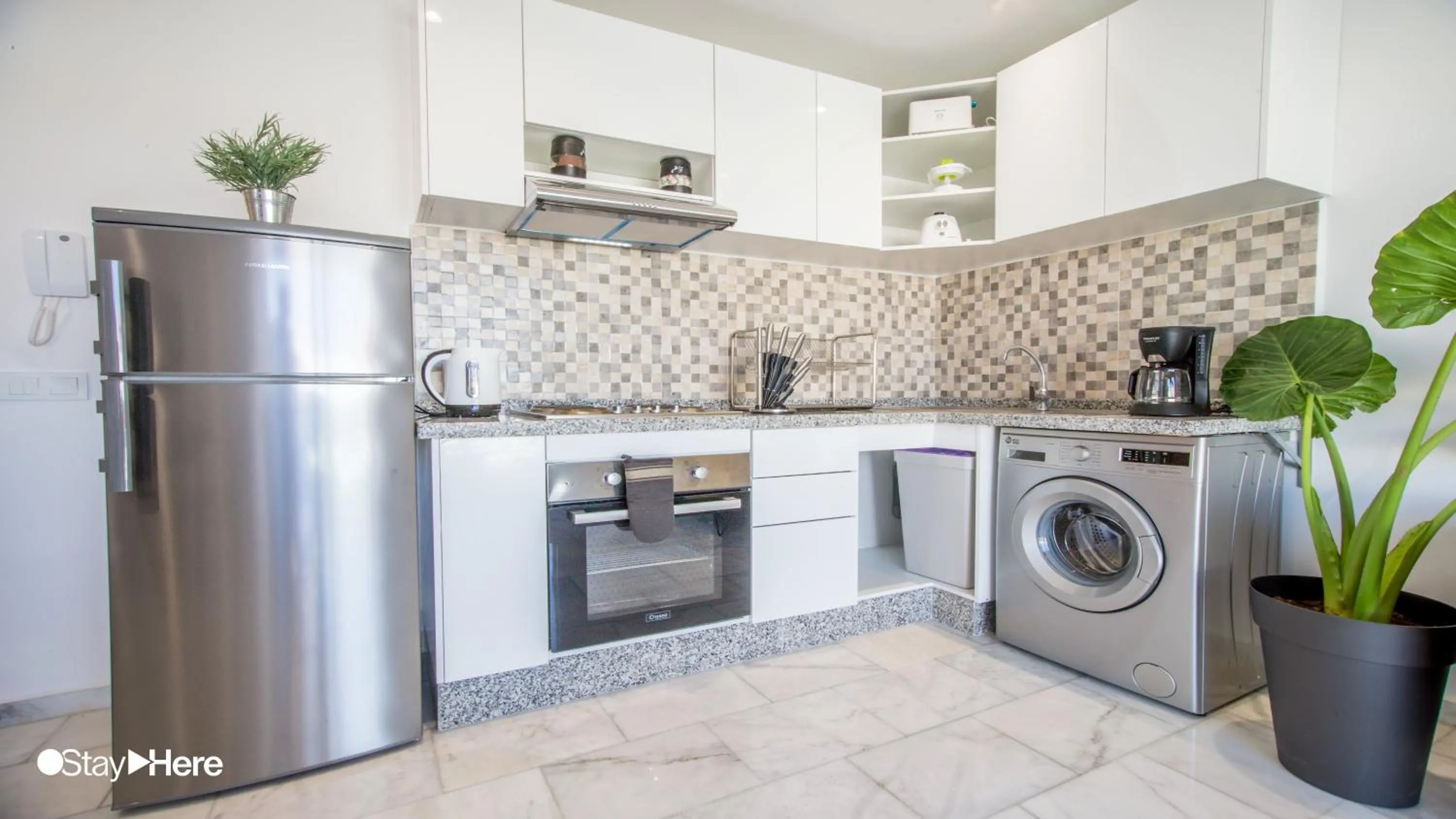 kitchen in Stayhere Rabat - Agdal 1 - Comfort Residence