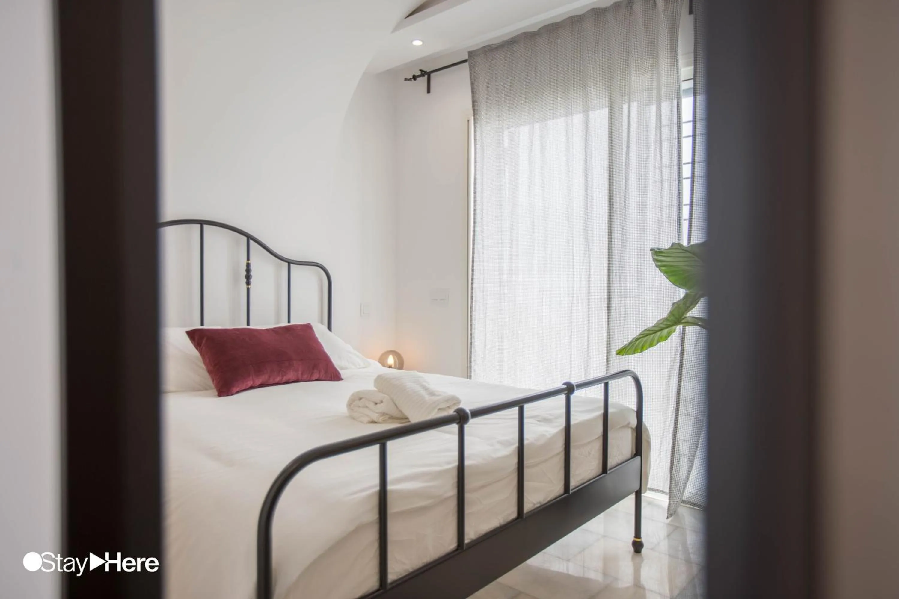 Bedroom, Bed in Stayhere Rabat - Agdal 1 - Comfort Residence