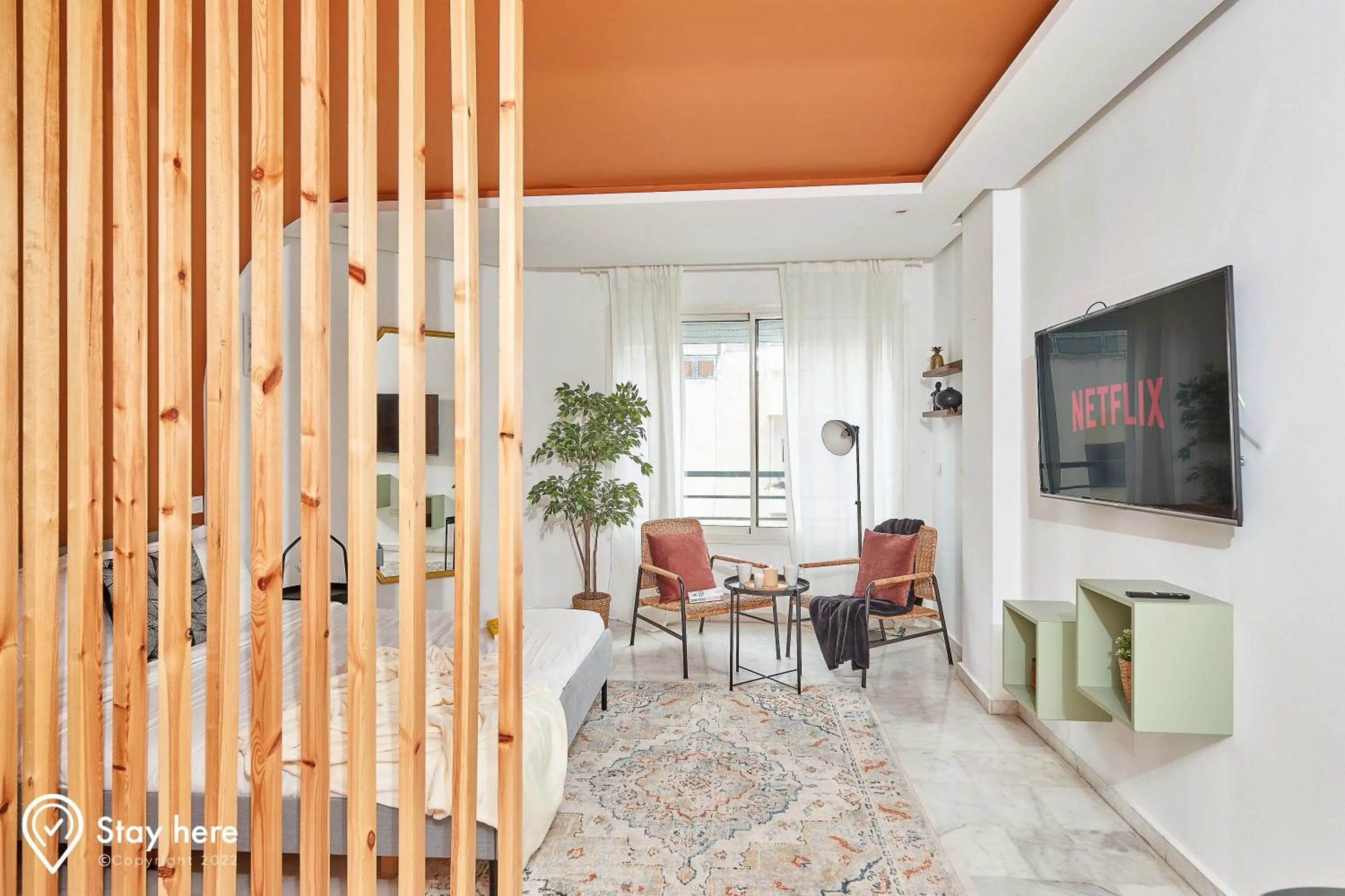 Seating area in Stayhere Rabat - Agdal 1 - Comfort Residence