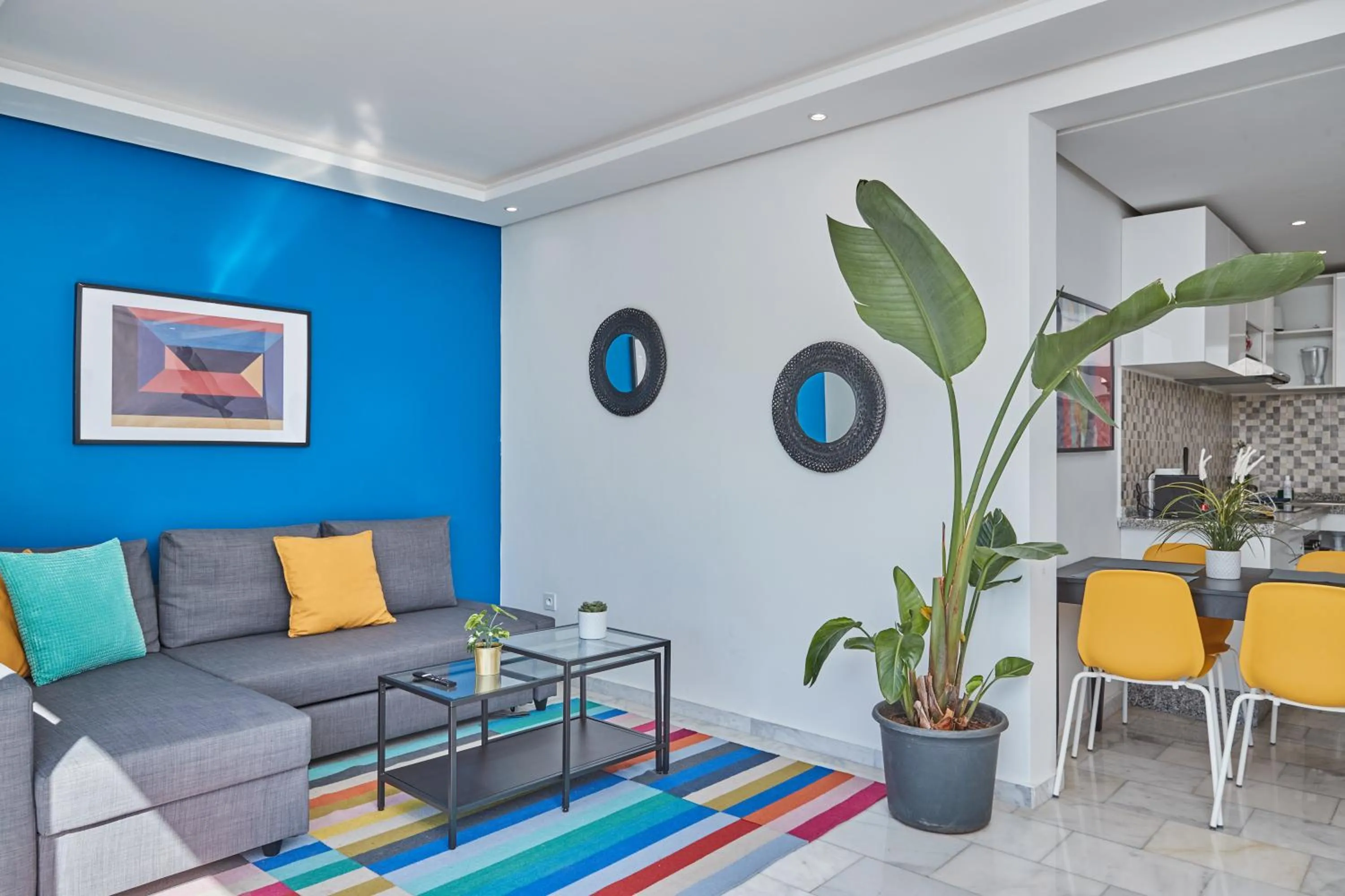 Living room in Stayhere Rabat - Agdal 1 - Comfort Residence