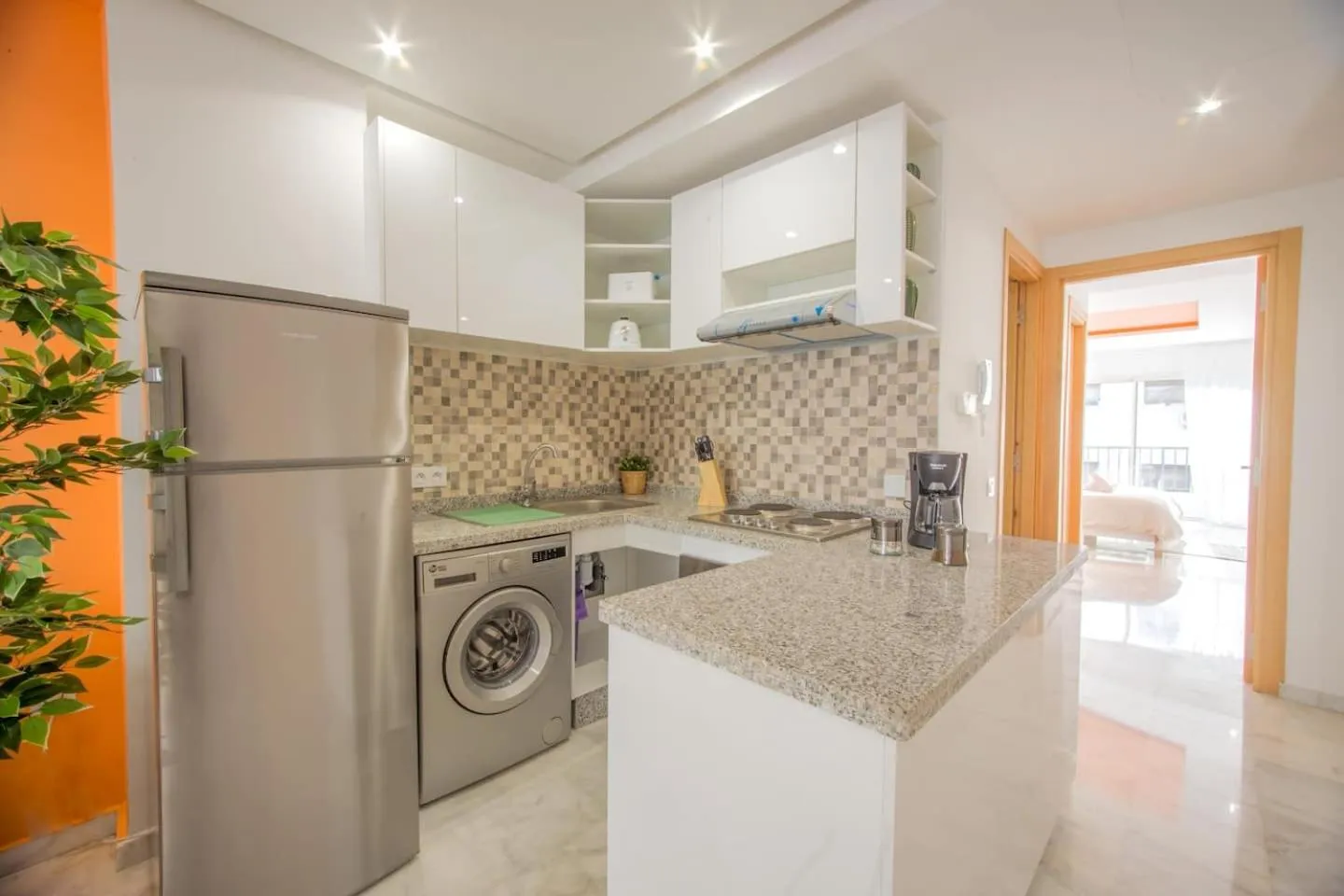 Kitchen or kitchenette in Stayhere Rabat - Agdal 1 - Comfort Residence