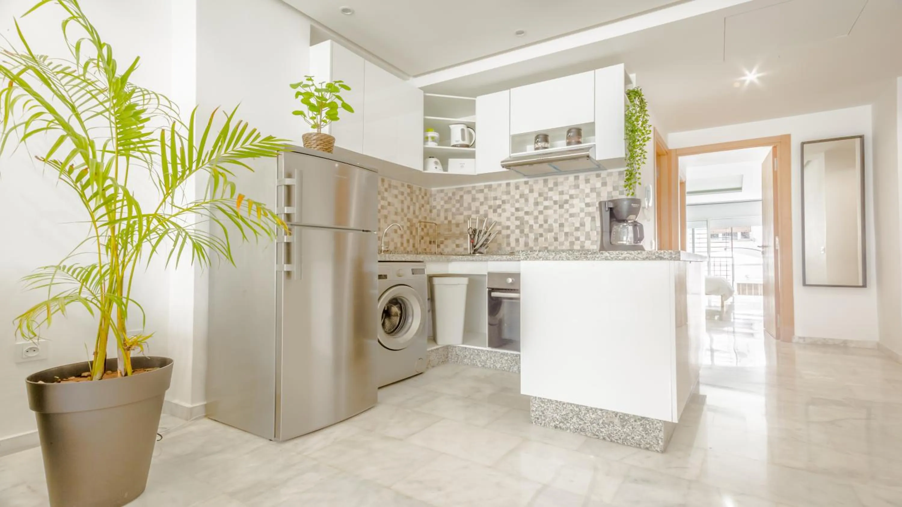 Kitchen or kitchenette in Stayhere Rabat - Agdal 1 - Comfort Residence