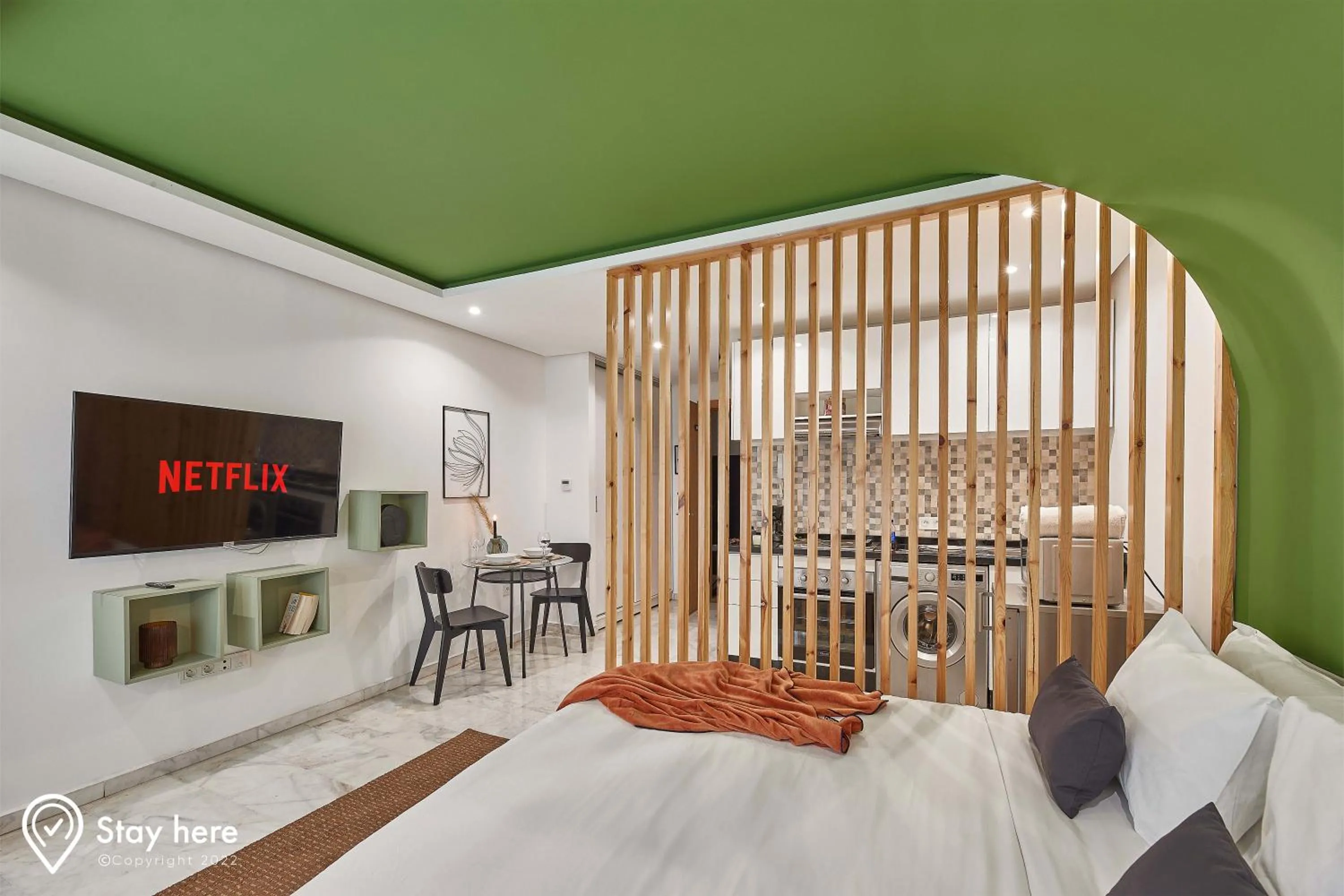 Bed in Stayhere Rabat - Agdal 1 - Comfort Residence