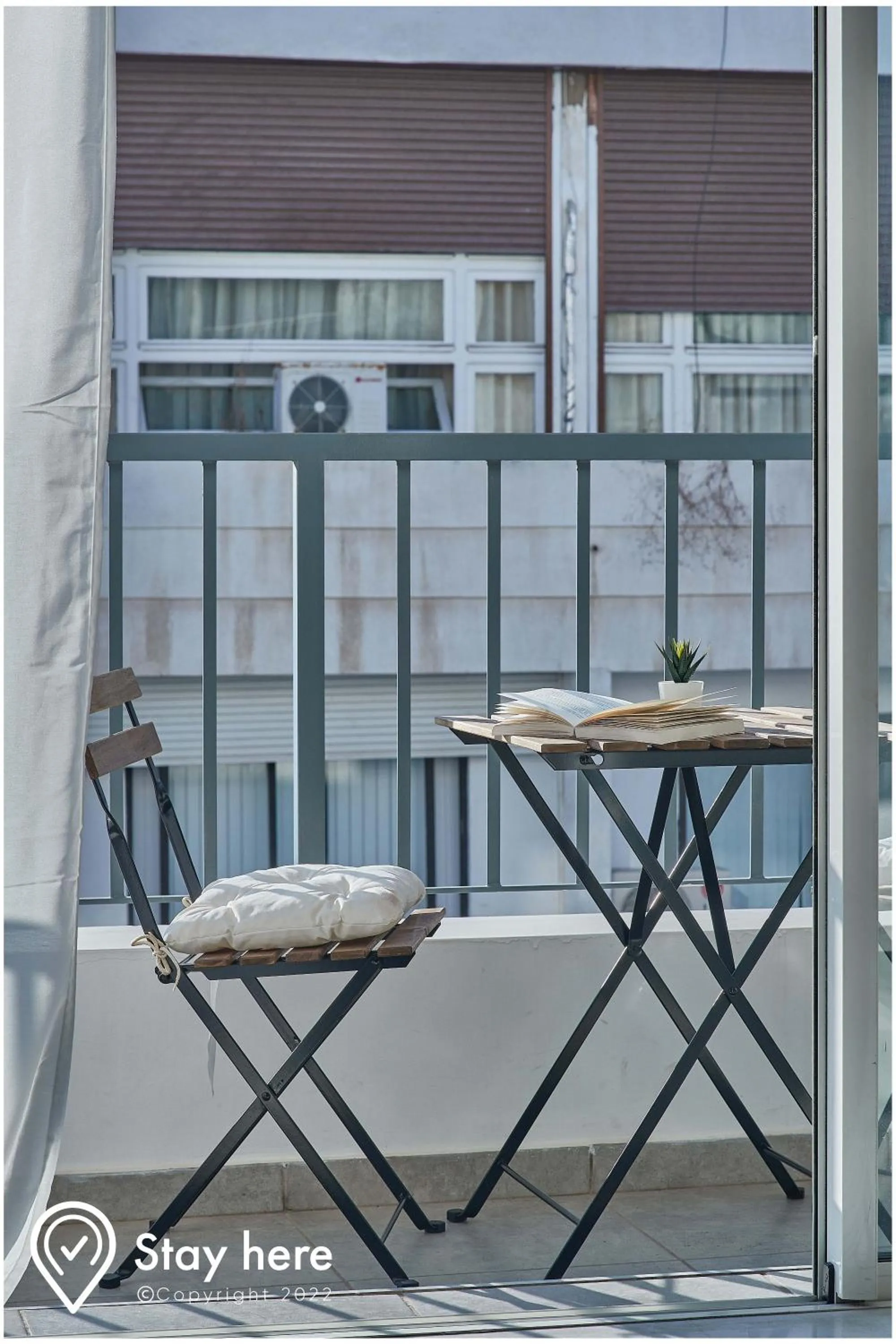 Balcony/Terrace in Stayhere Rabat - Agdal 1 - Comfort Residence