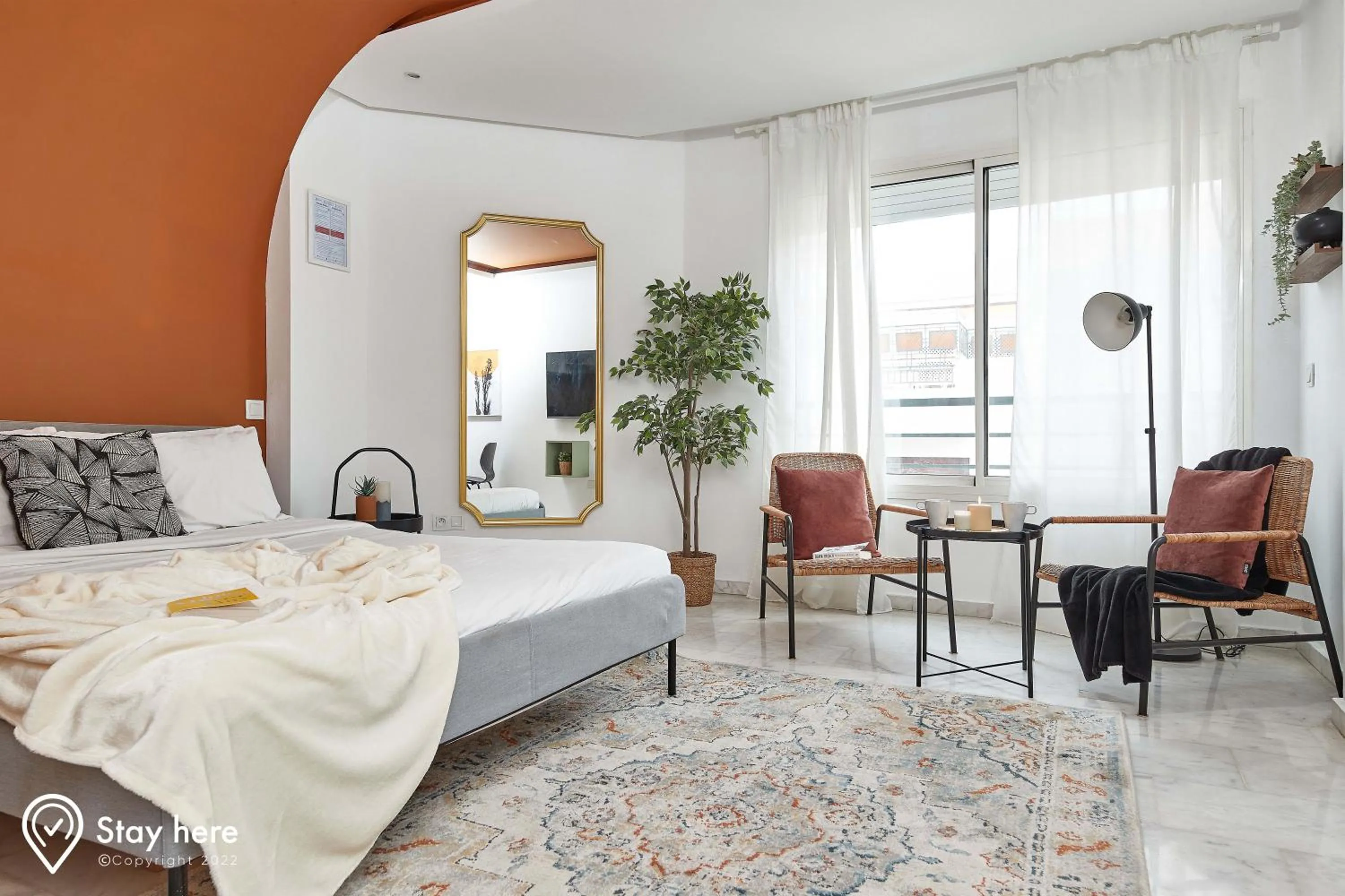 Bed in Stayhere Rabat - Agdal 1 - Comfort Residence