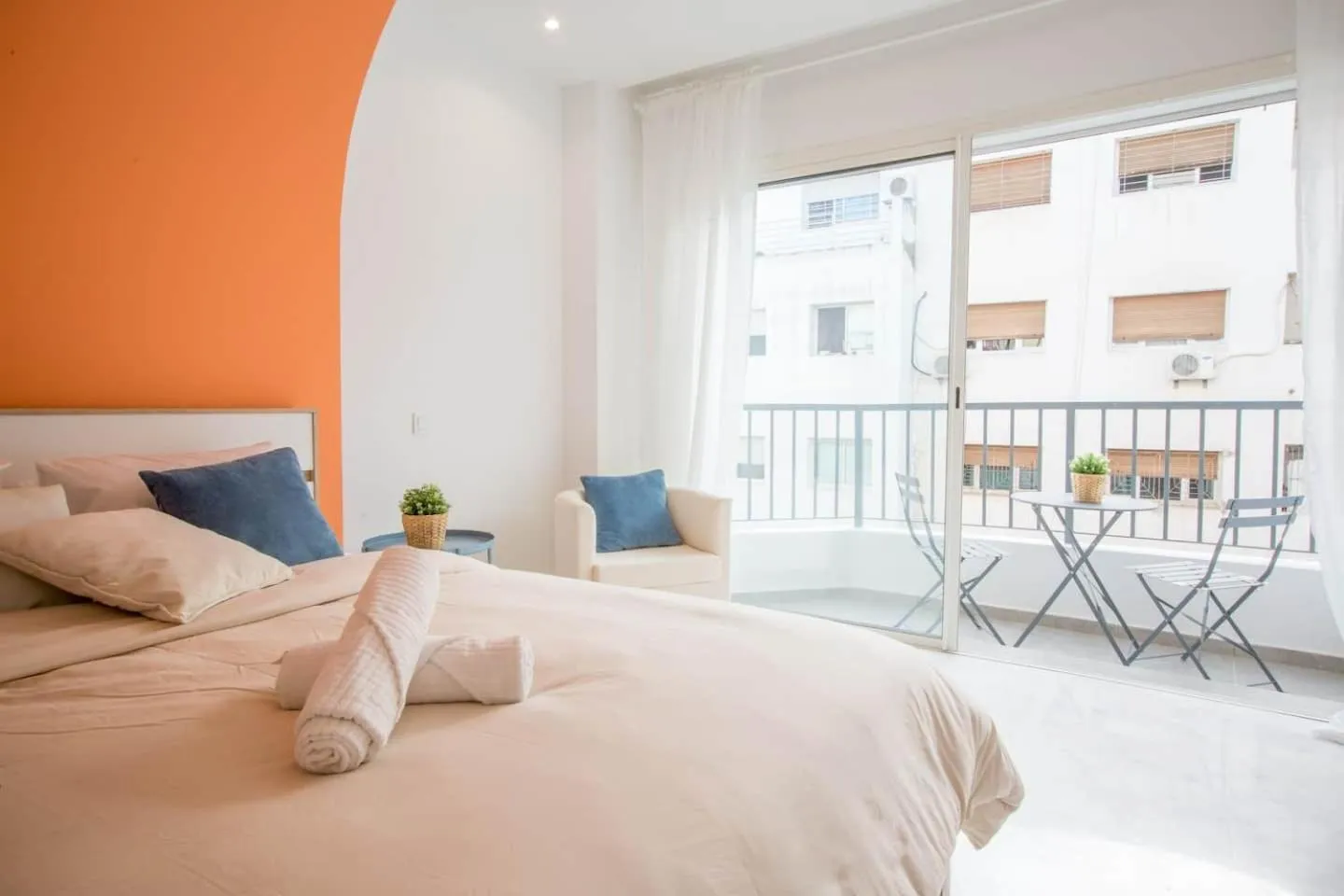 Bedroom, Bed in Stayhere Rabat - Agdal 1 - Comfort Residence