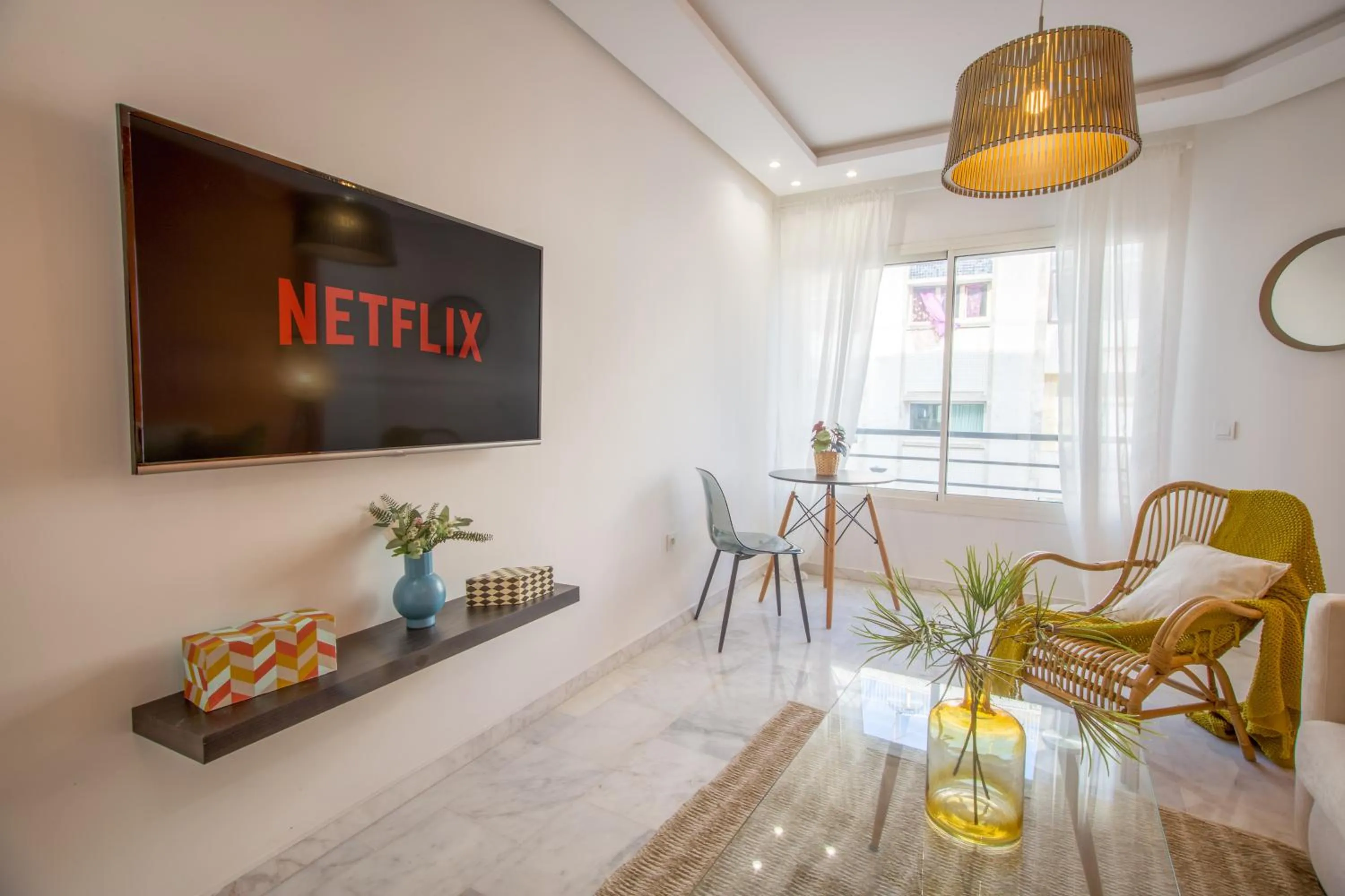 TV and multimedia in Stayhere Rabat - Agdal 1 - Comfort Residence