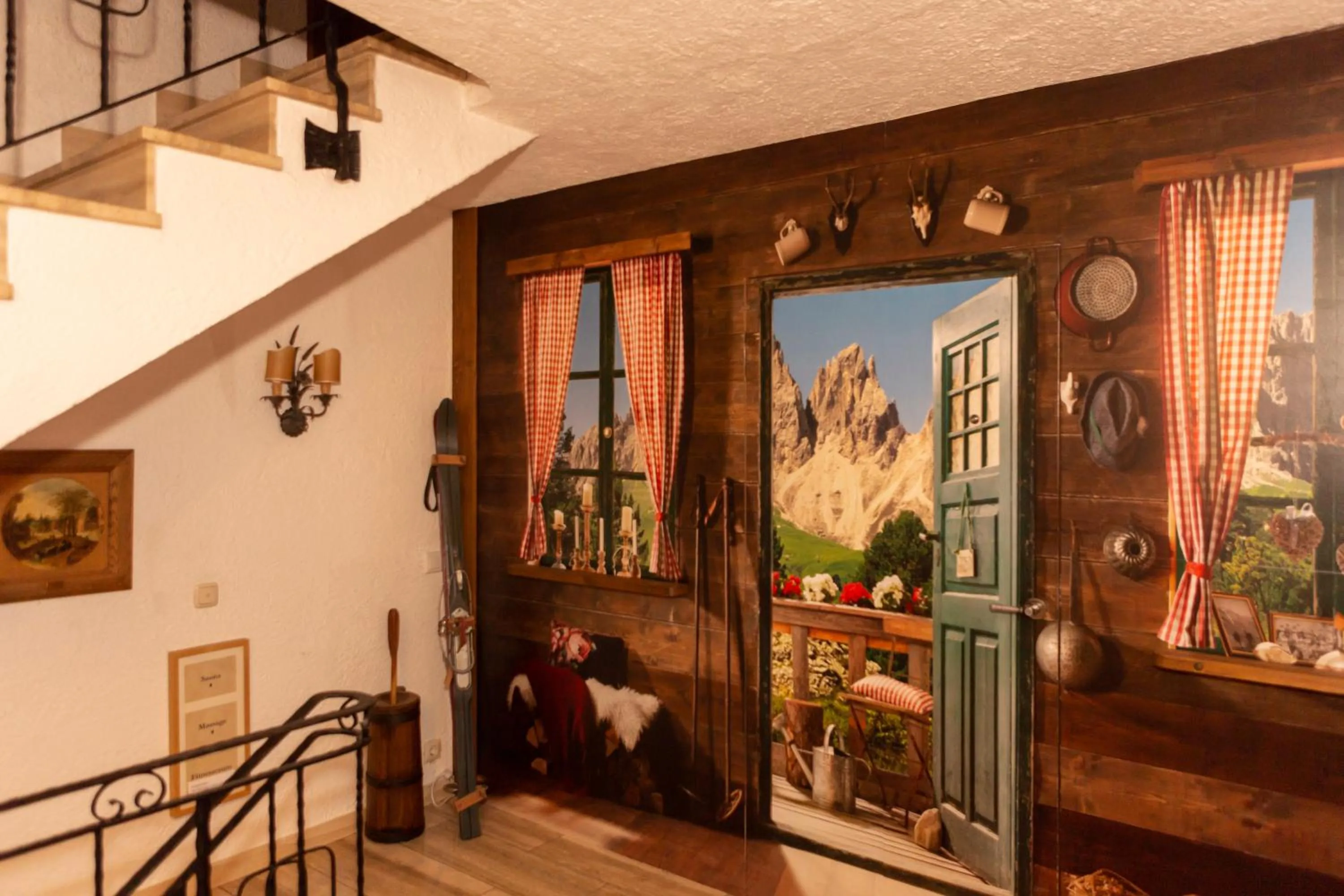 Decorative detail in DEVA Achentaler Vitalhotel