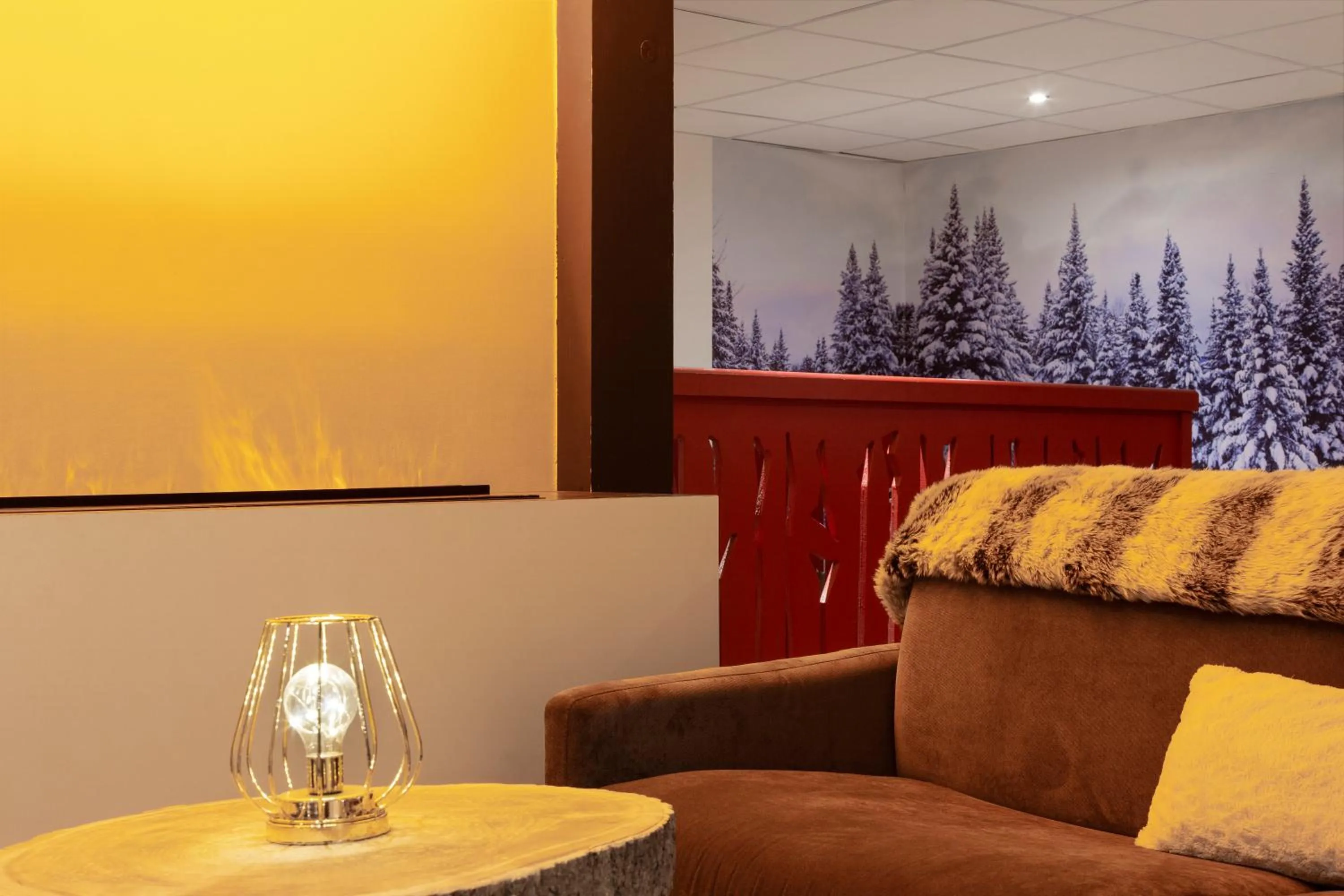 Living room in SOWELL RESIDENCES Crêt Voland