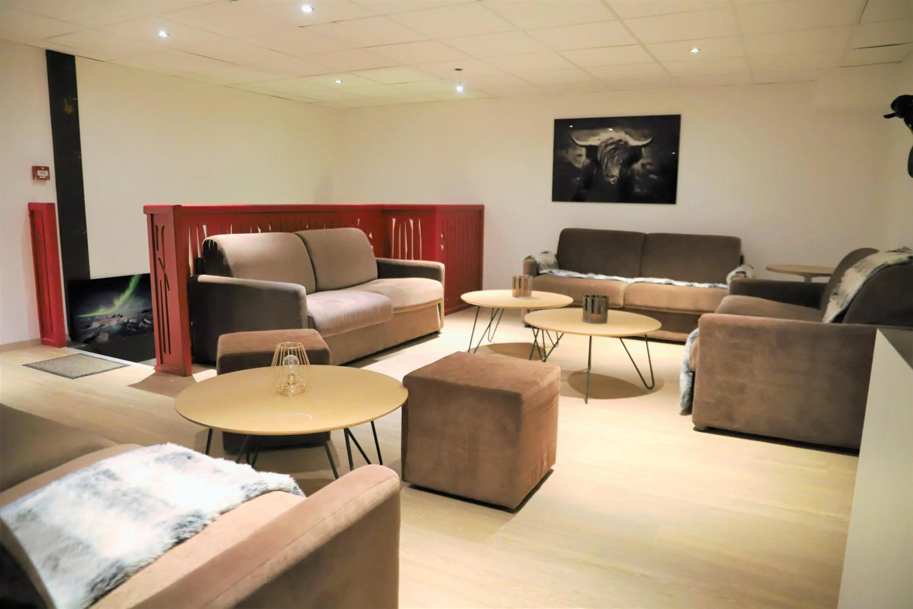 Living room in SOWELL RESIDENCES Crêt Voland