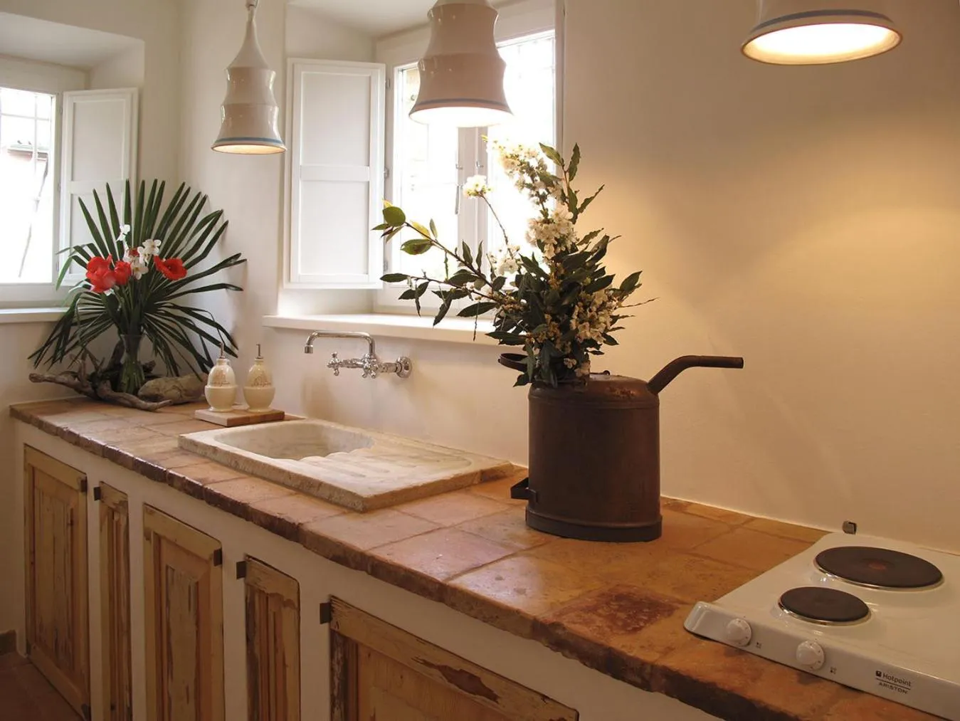 Kitchen or kitchenette in Castello di Granarola Relais - Adults Friendly -