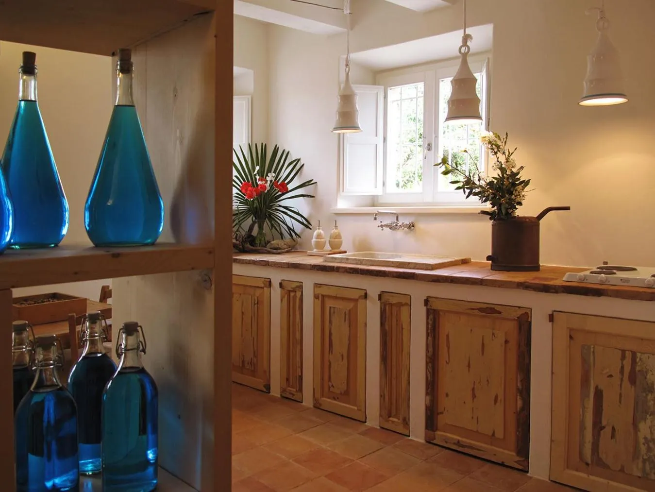 Kitchen or kitchenette in Castello di Granarola Relais - Adults Friendly -