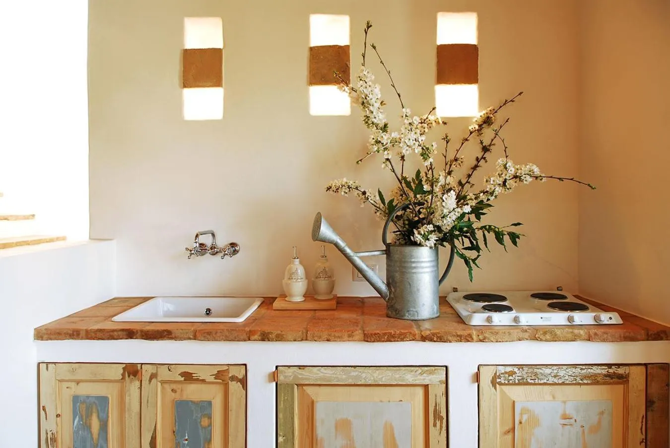 Kitchen or kitchenette in Castello di Granarola Relais - Adults Friendly -