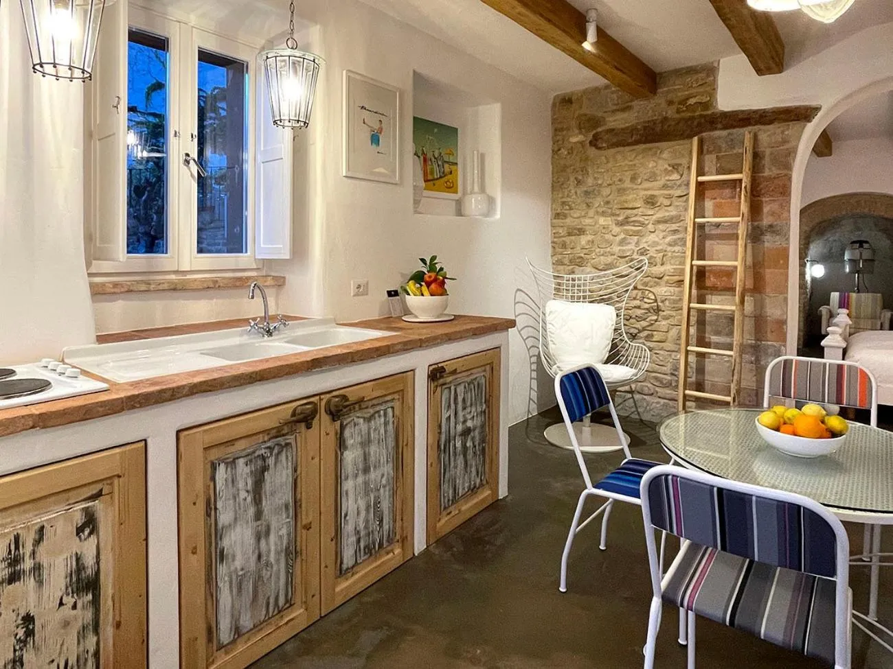 Kitchen or kitchenette in Castello di Granarola Relais - Adults Friendly -