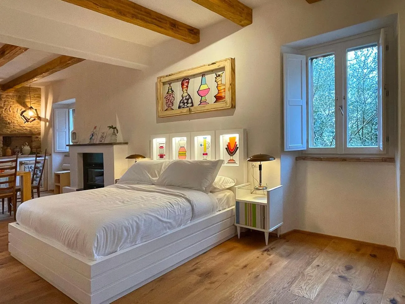 Bedroom, Bed in Castello di Granarola Relais - Adults Friendly -