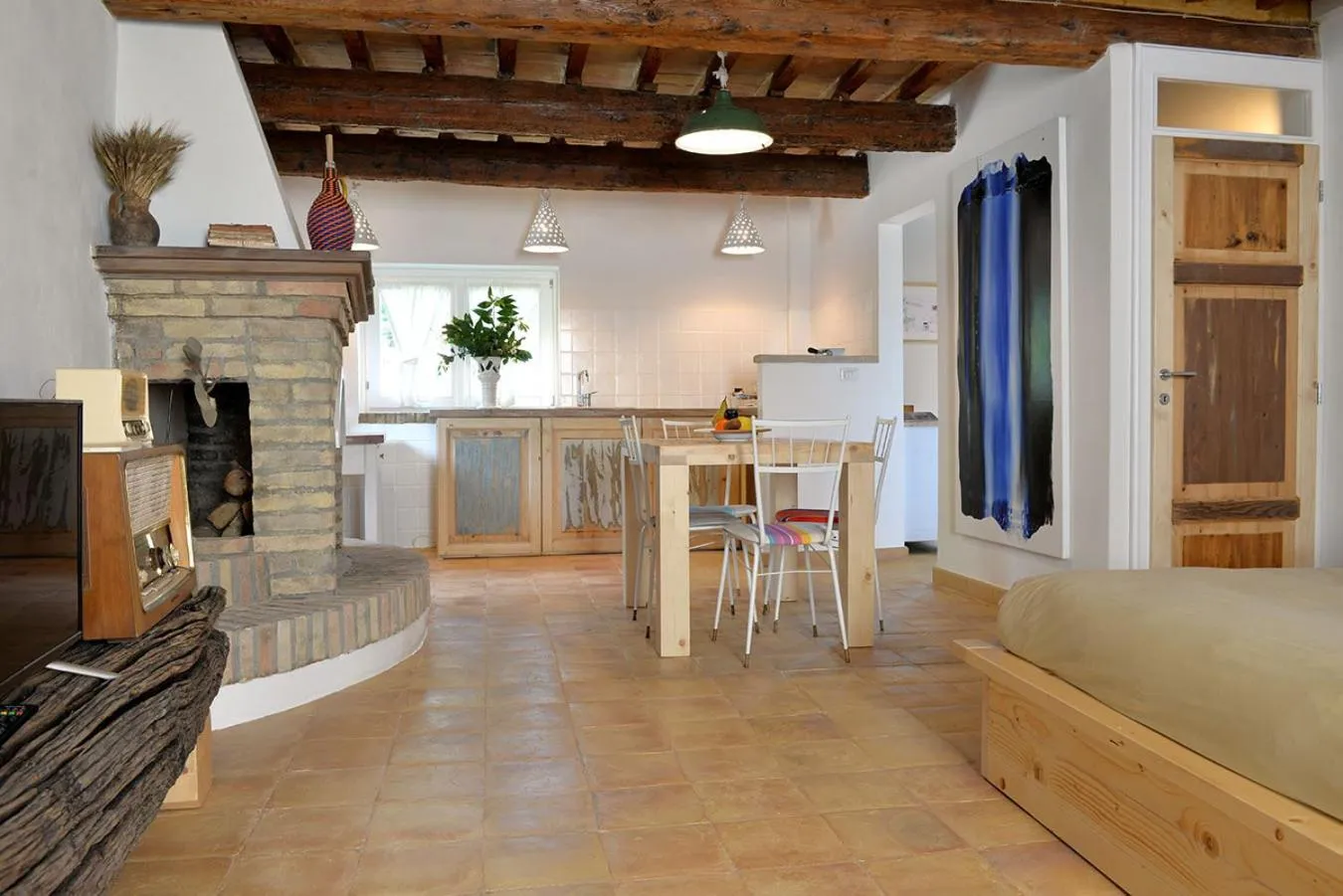 Kitchen or kitchenette in Castello di Granarola Relais - Adults Friendly -