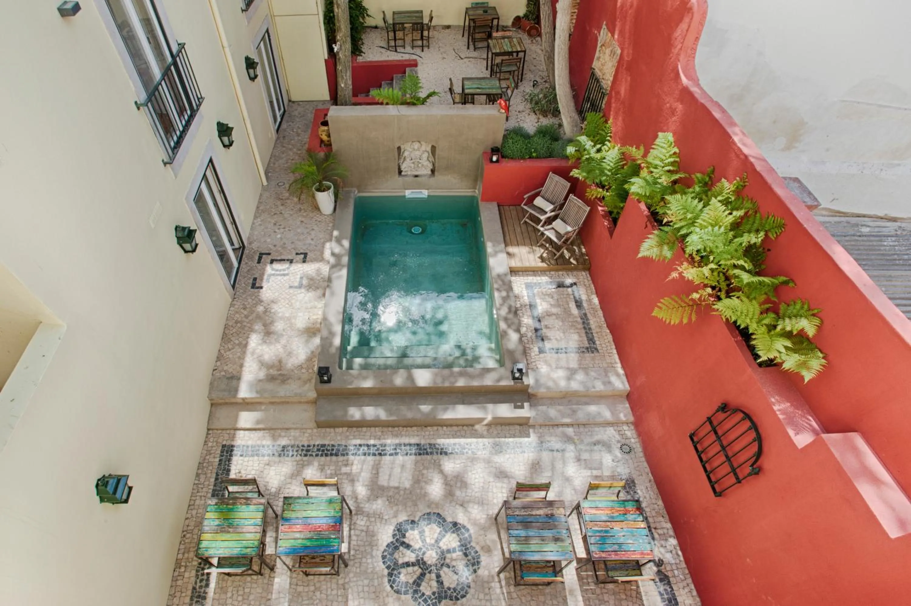 Pool view in Dear Lisbon - Charming House