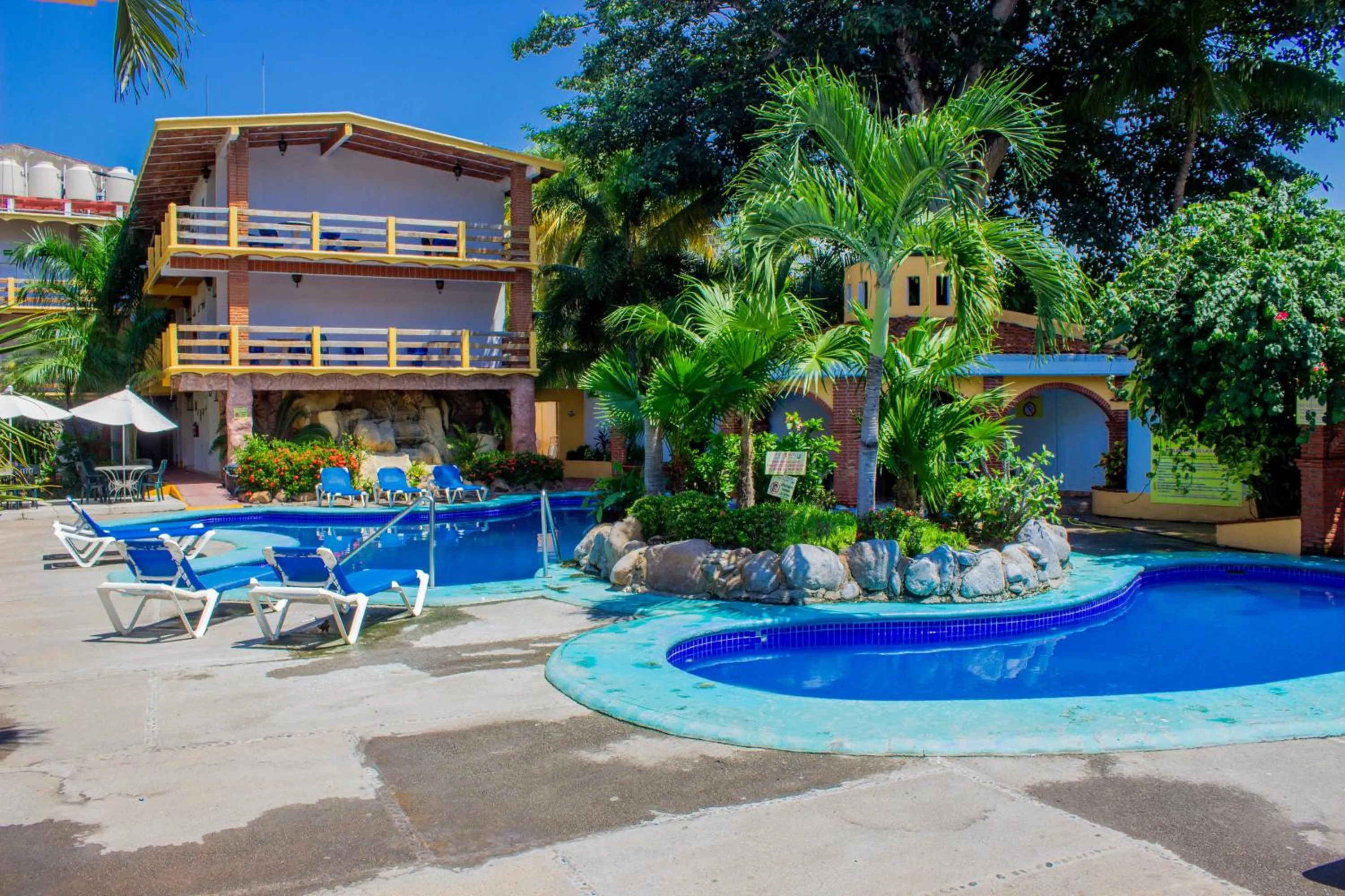 Swimming pool in Bungalows As D' Oros Deluxe