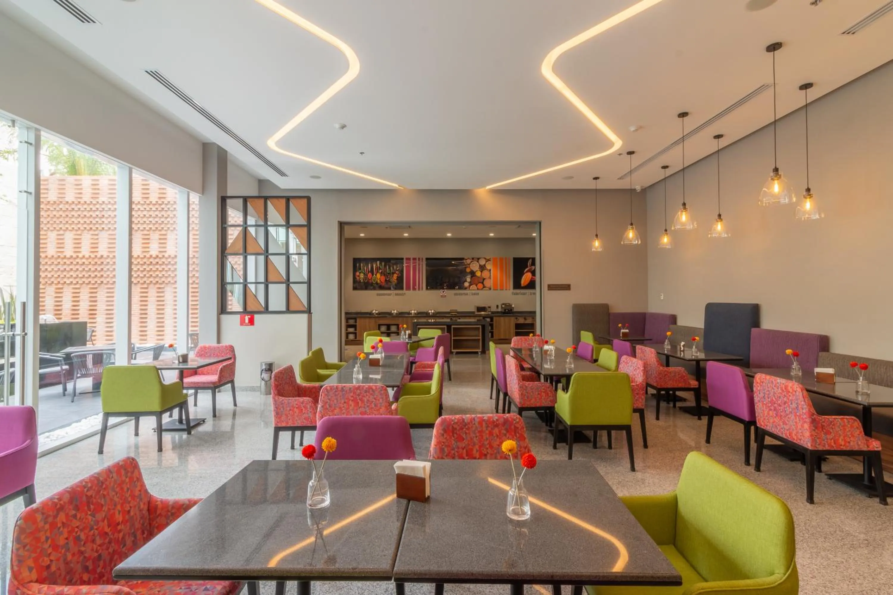 Restaurant/places to eat in Hampton by Hilton Aguascalientes Downtown