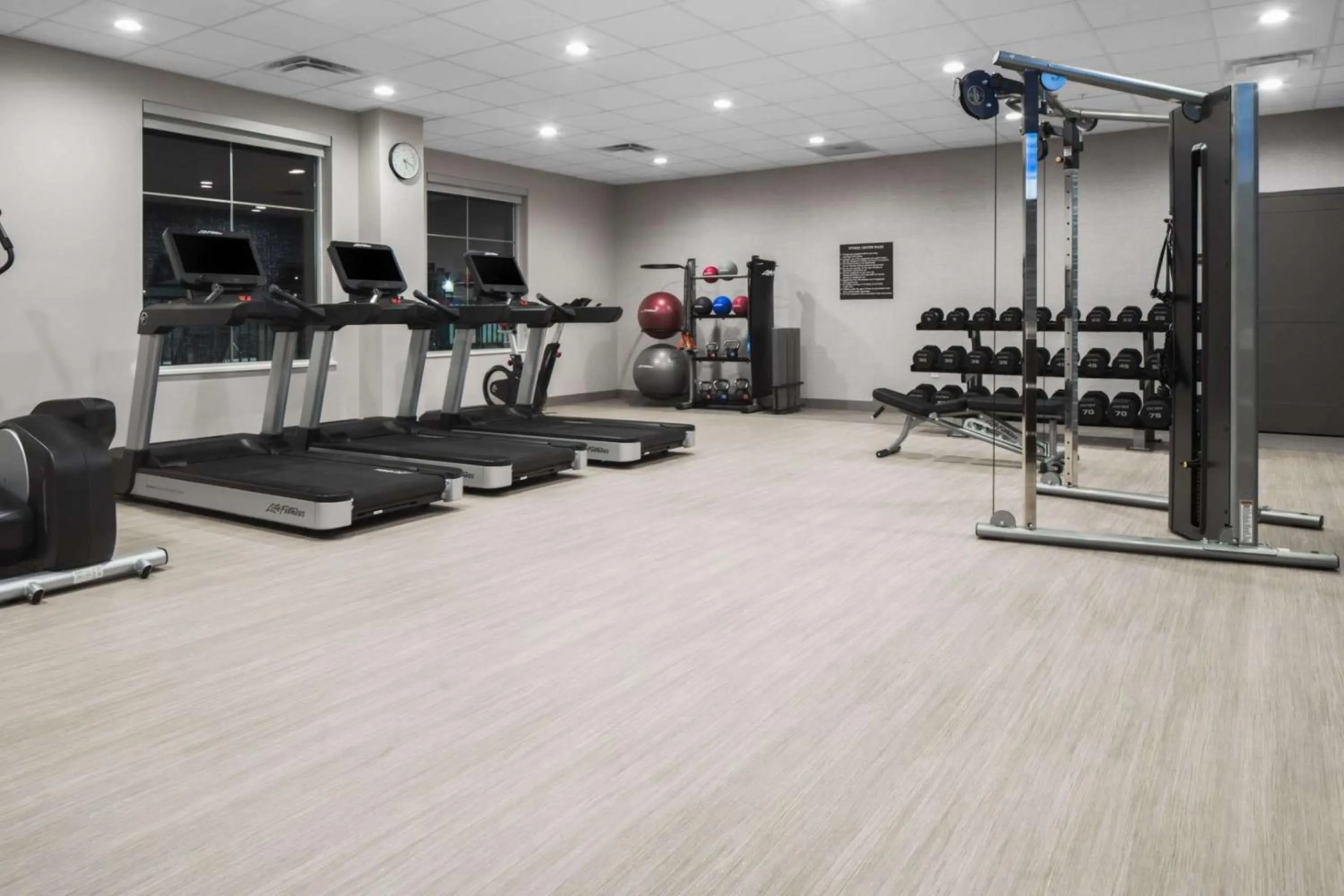 Fitness centre/facilities in Homewood Suites by Hilton DFW Airport South, TX