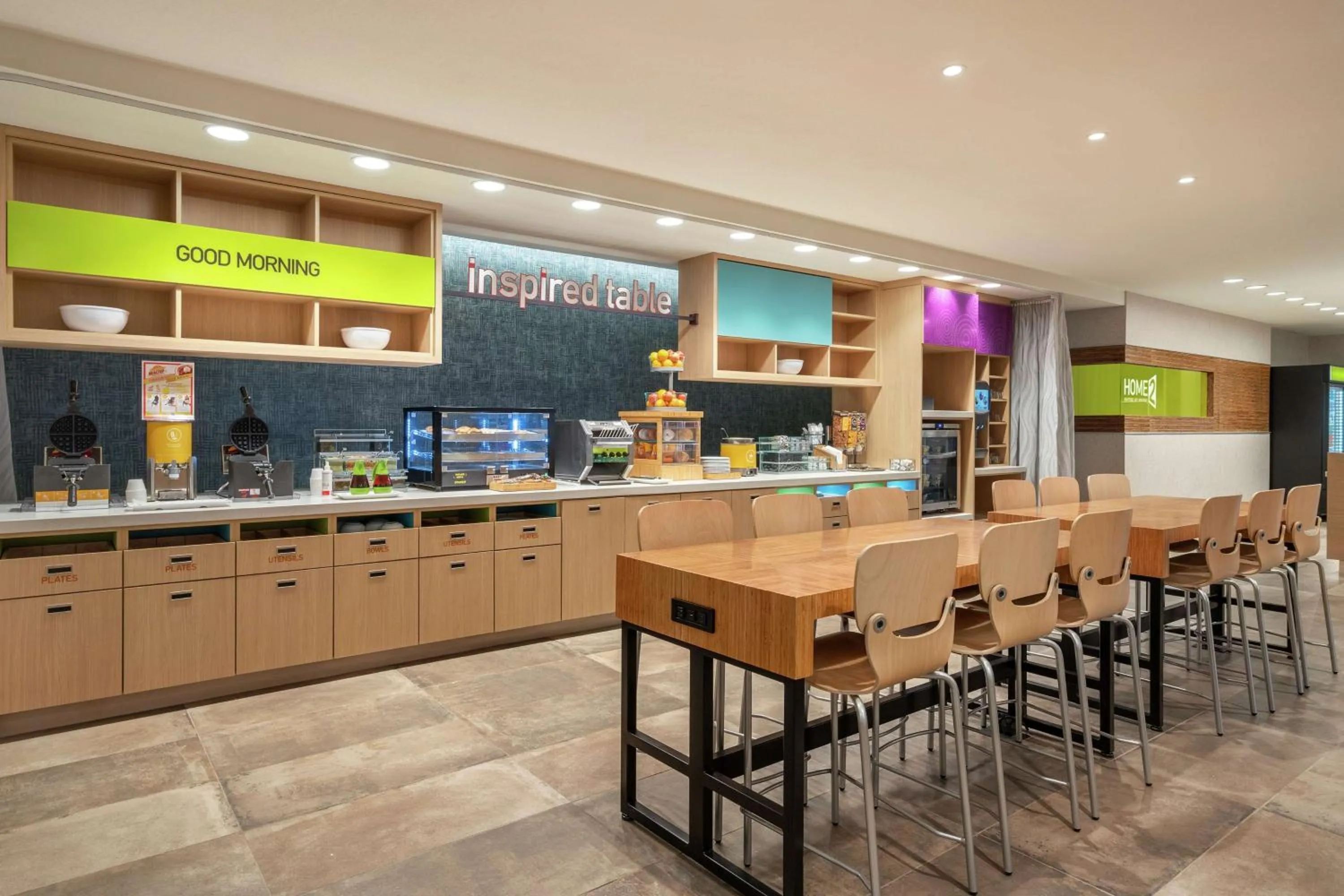 Breakfast in Home2 Suites By Hilton Alamogordo White Sands