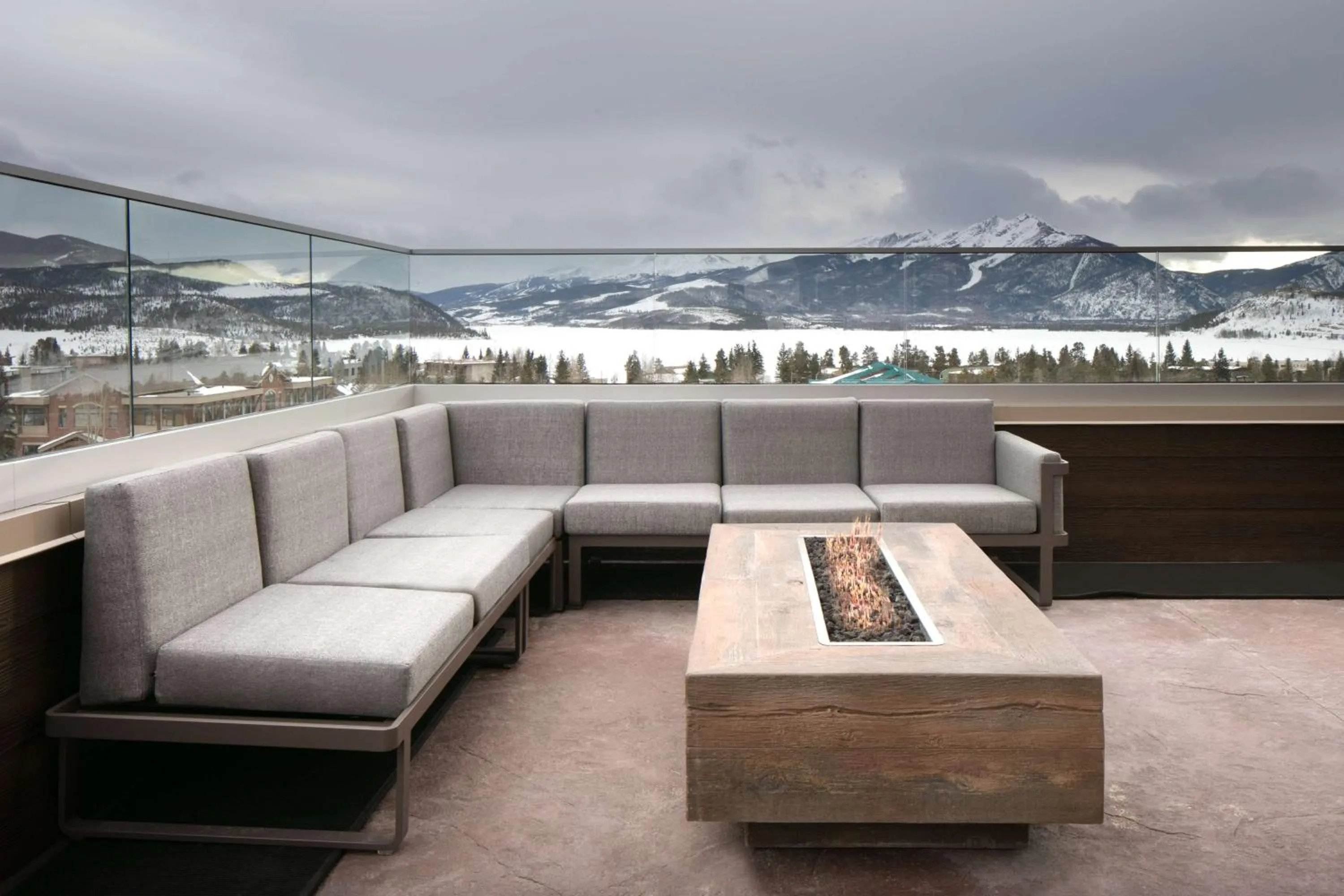 Patio in Homewood Suites By Hilton Dillon