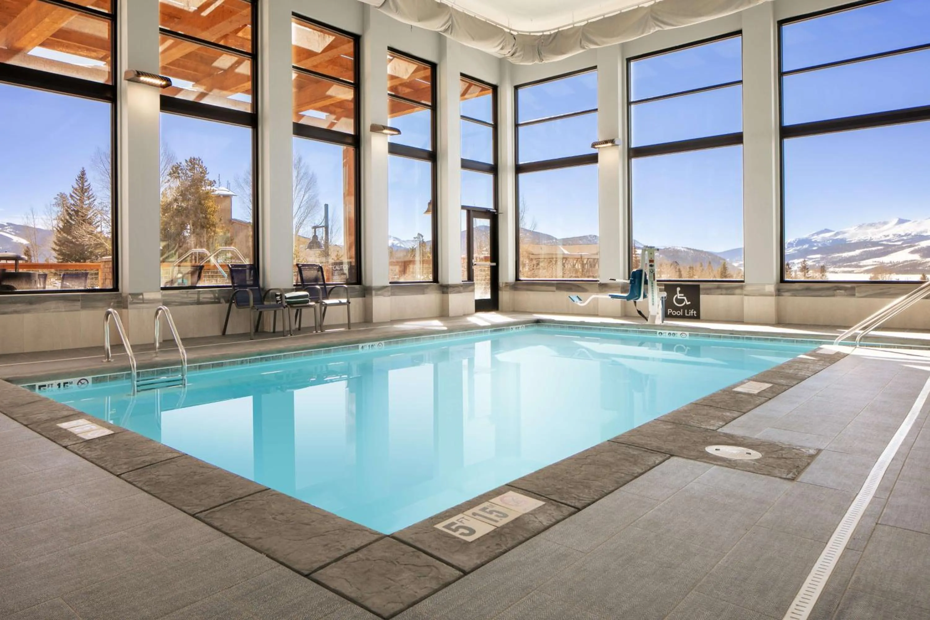 Pool view in Homewood Suites By Hilton Dillon