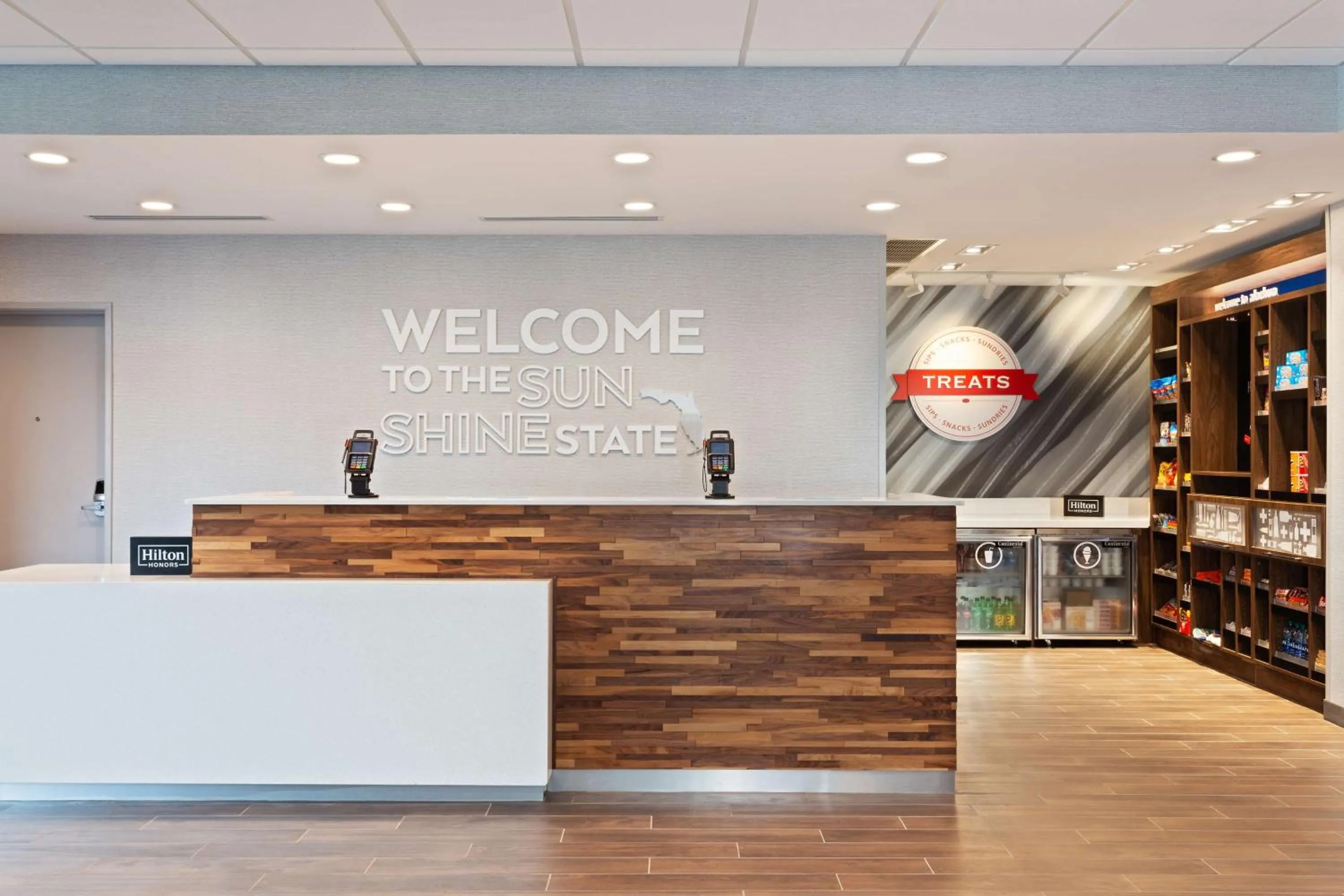 Lobby or reception in Hampton Inn & Suites Alachua I-75, FL