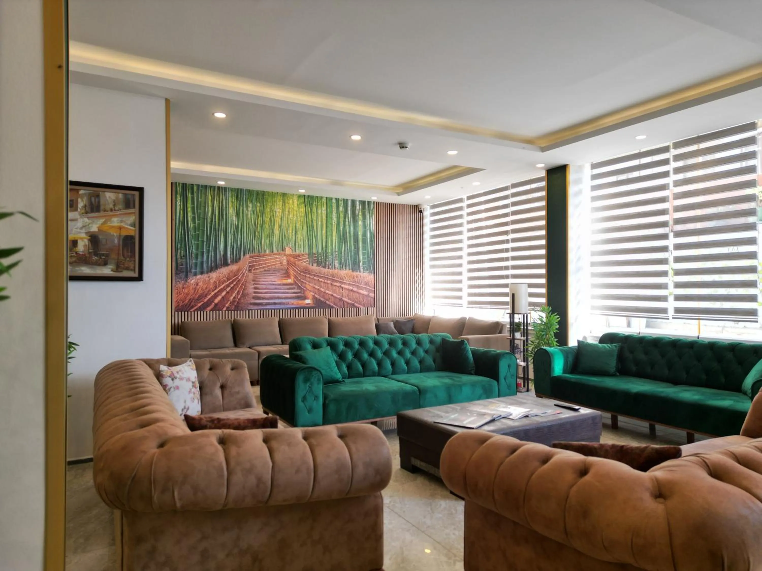 Lobby or reception in Akman City Hotel