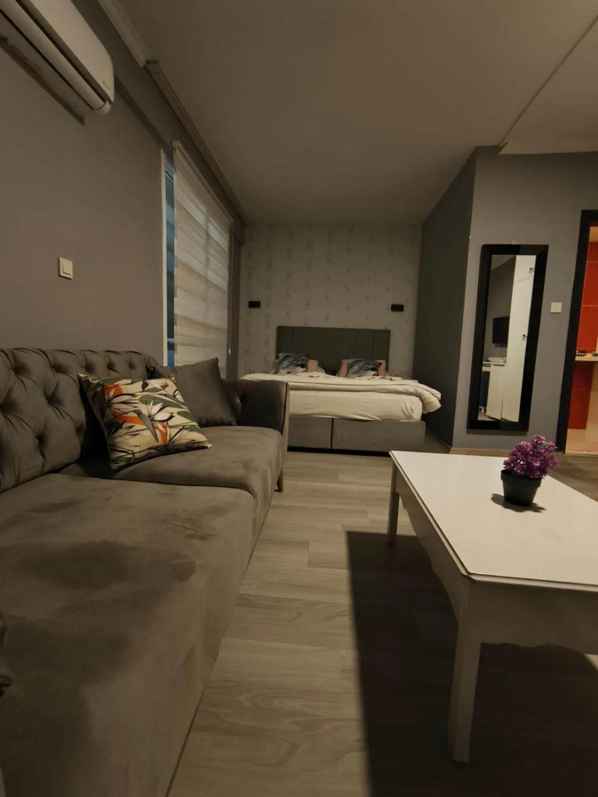 Bed in Akman City Hotel