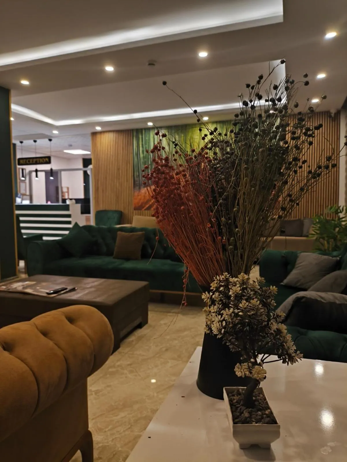 Lobby or reception in Akman City Hotel