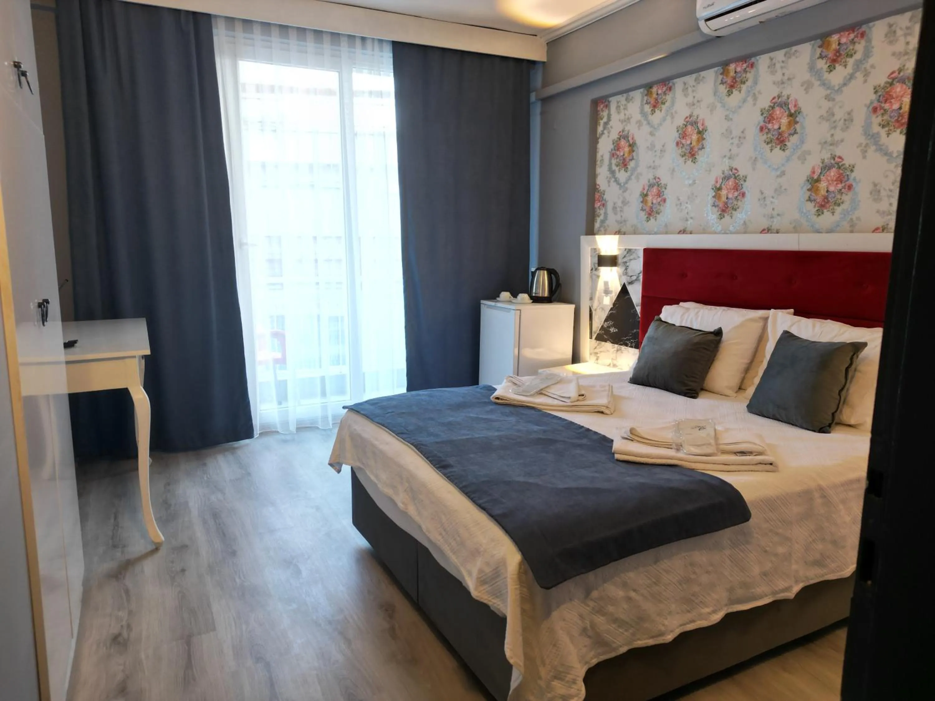 Bed in Akman City Hotel