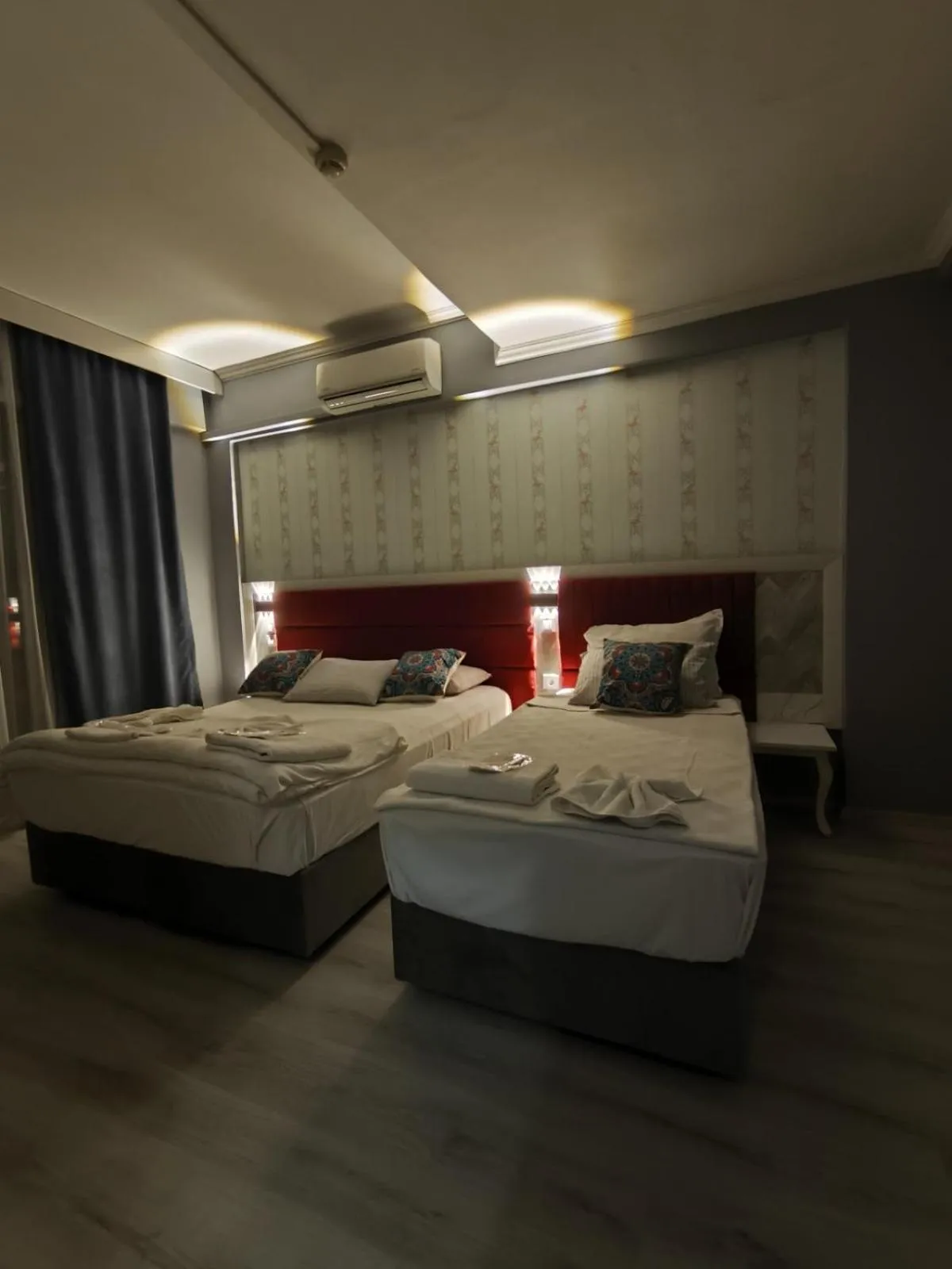 Bed in Akman City Hotel