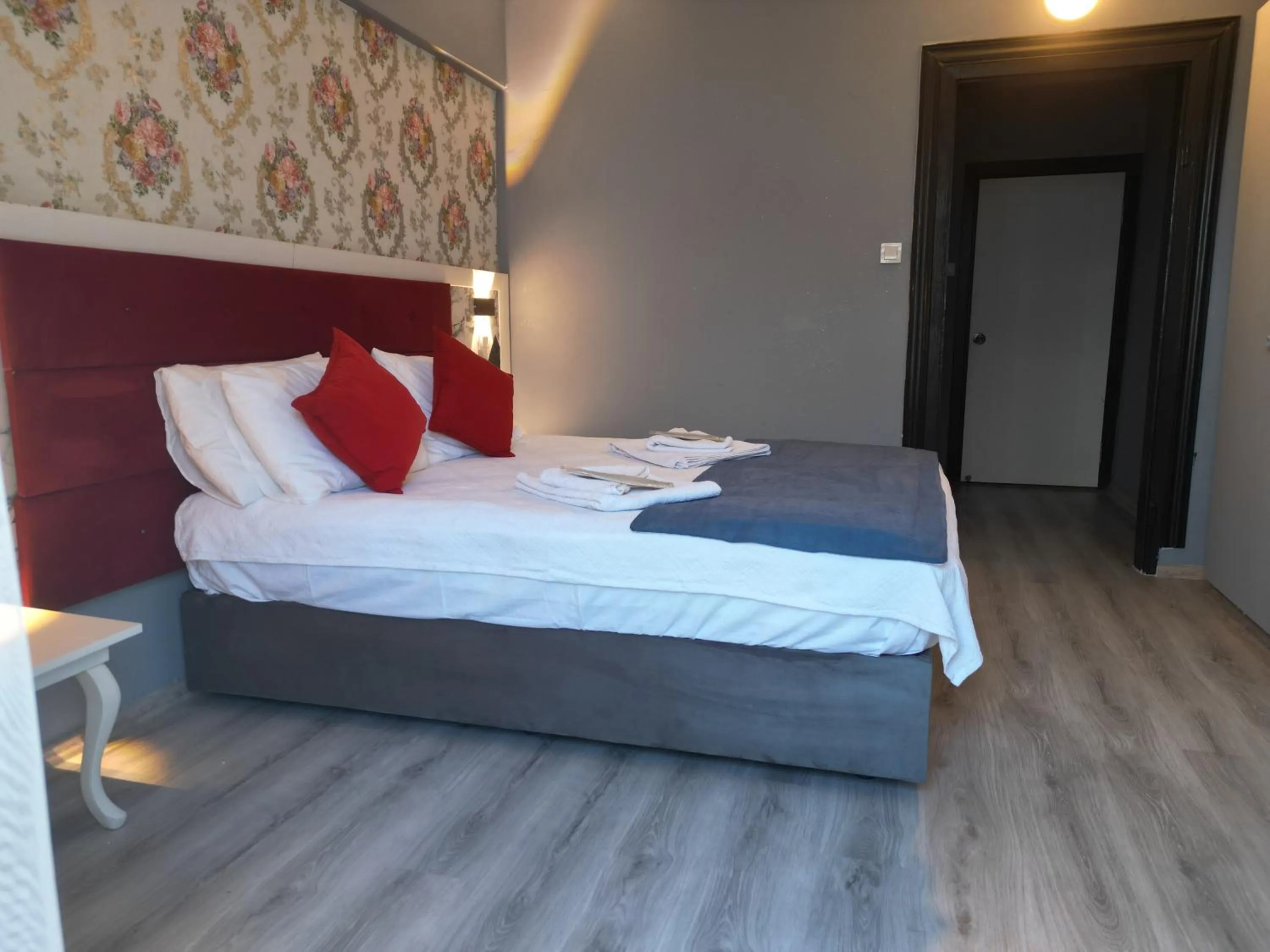 Bed in Akman City Hotel