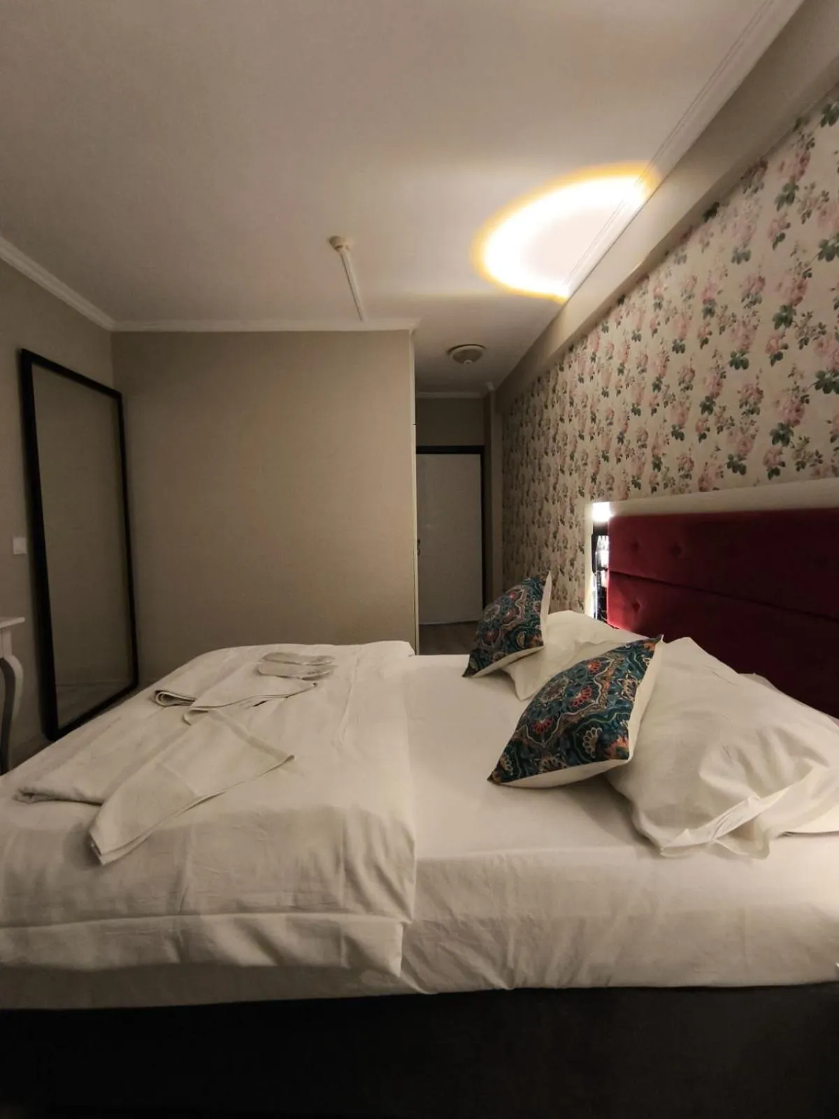 Bed in Akman City Hotel