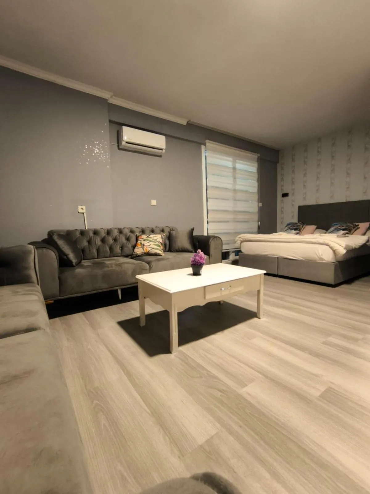 Bed in Akman City Hotel