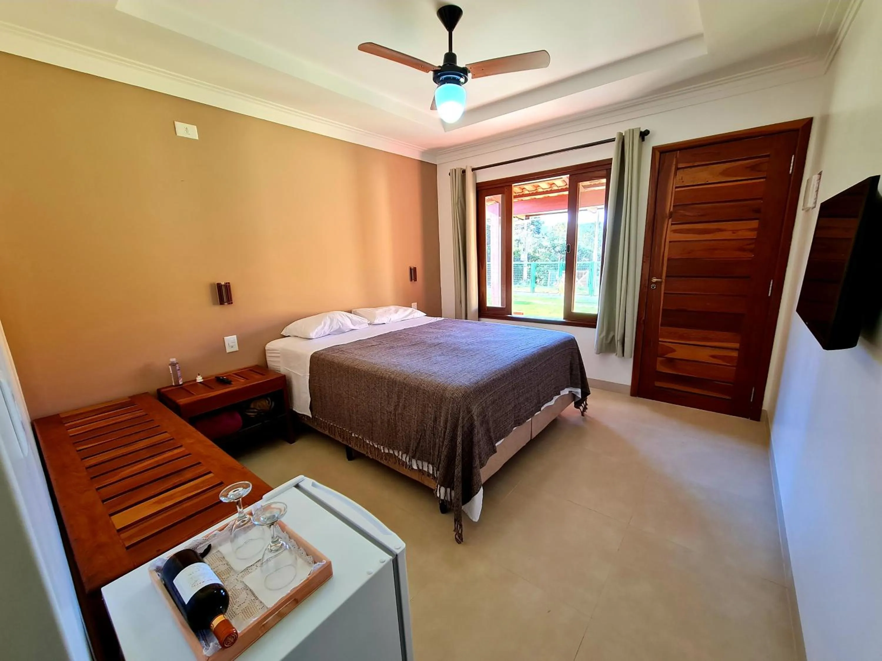 Bedroom, Bed in Pousada Camarás