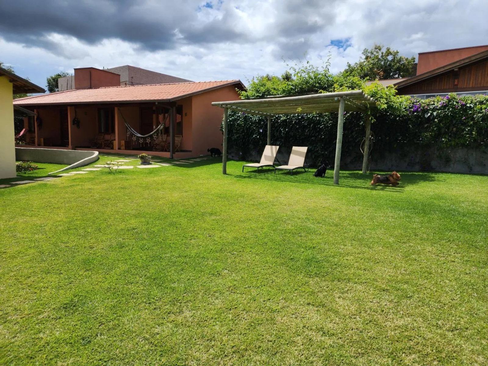 Garden in Pousada Camarás