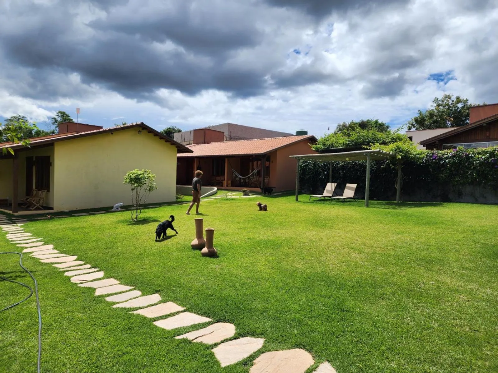 Garden in Pousada Camarás