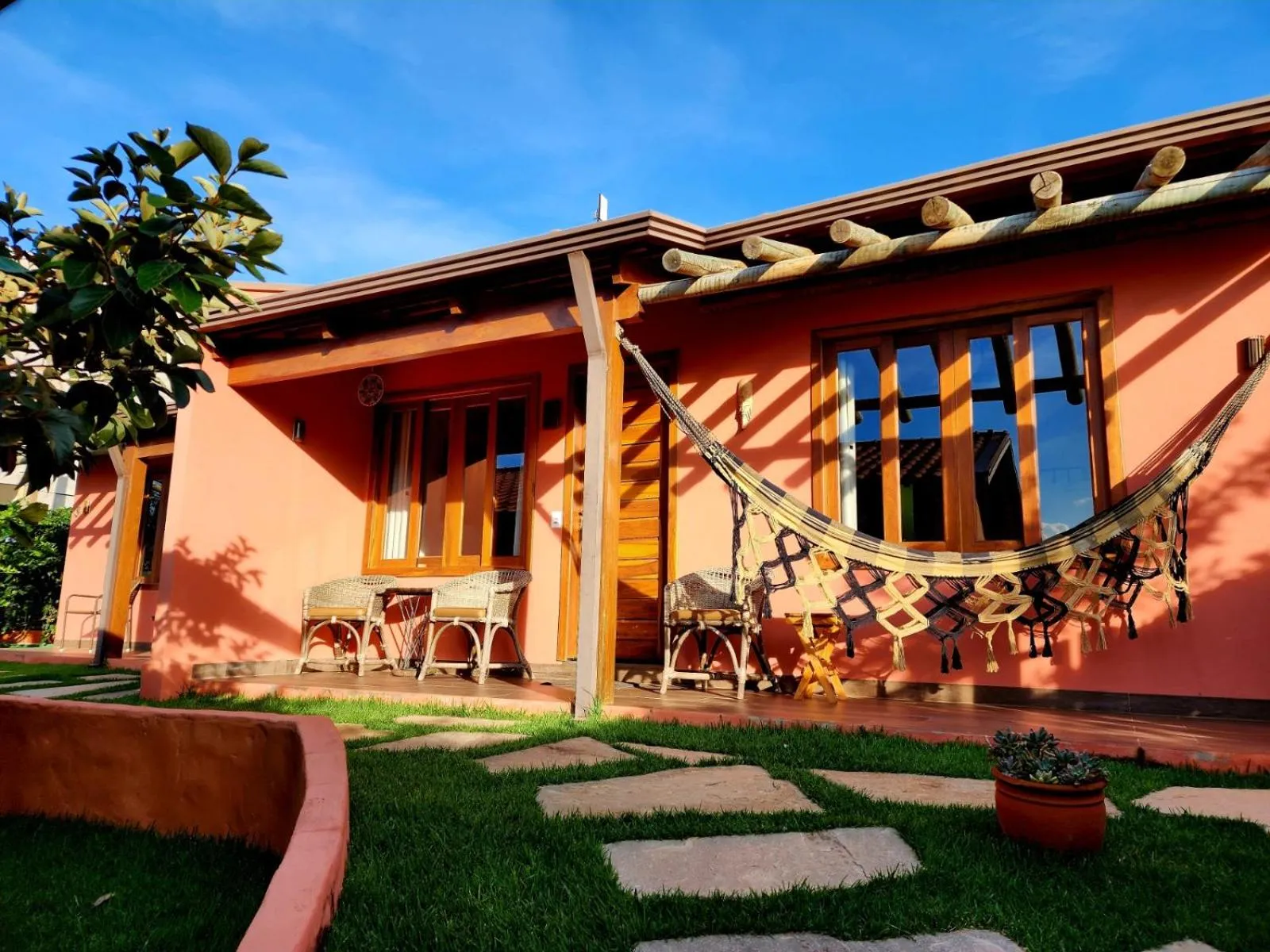 Patio in Pousada Camarás