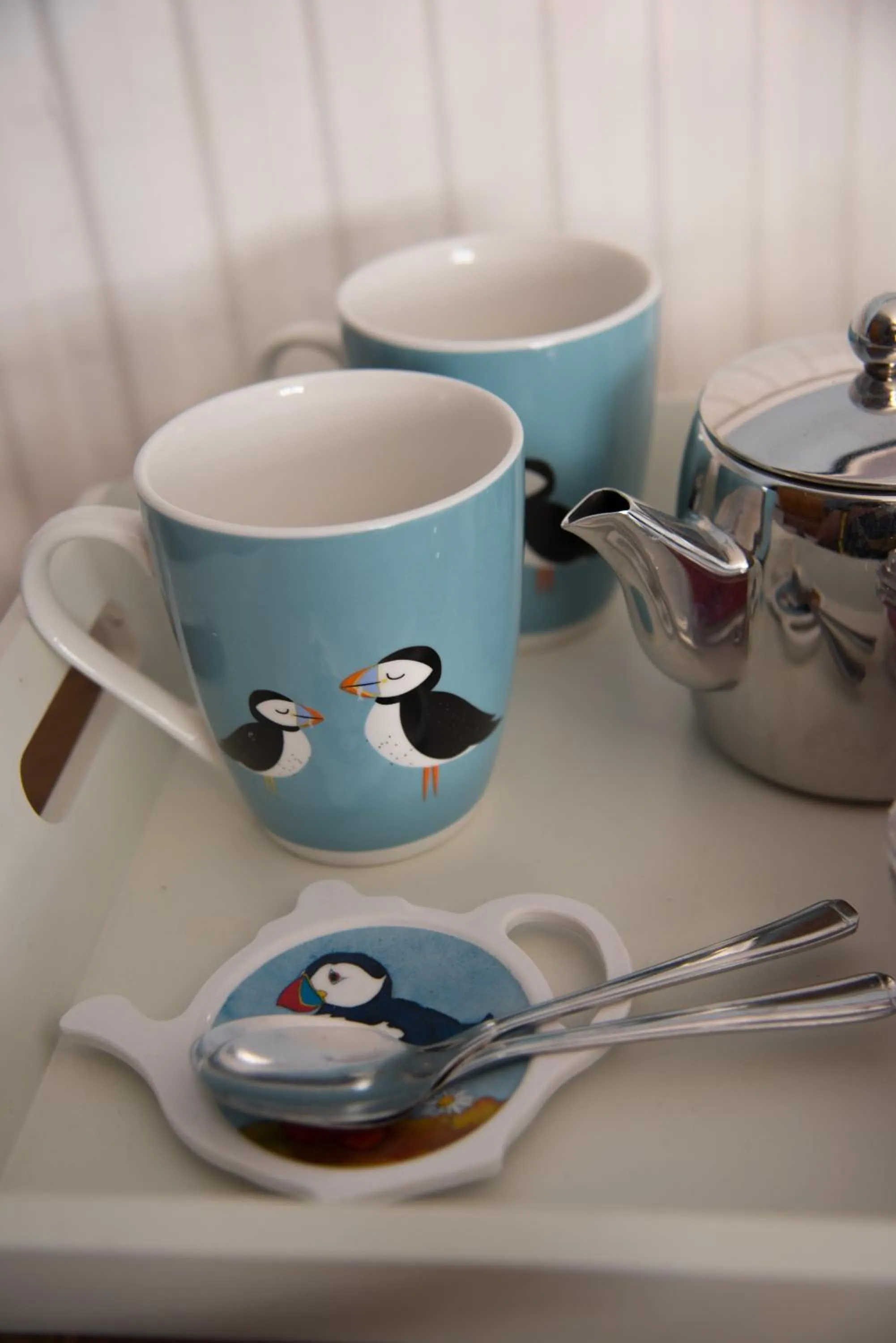 Coffee/tea facilities in Lower House B&B and Cottages, Adforton