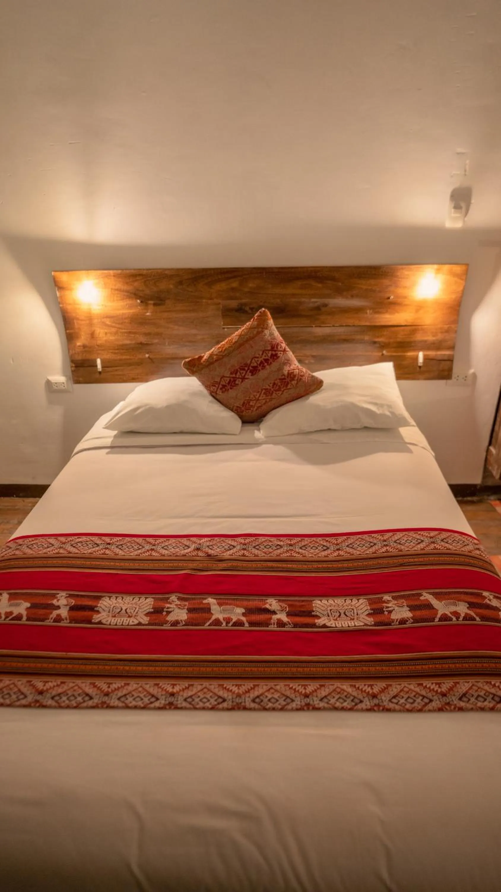Bed in MAMA GREEN HOSTAL - Eco Andean Experience and Permaculture Farm - Vegetarian Breakfast