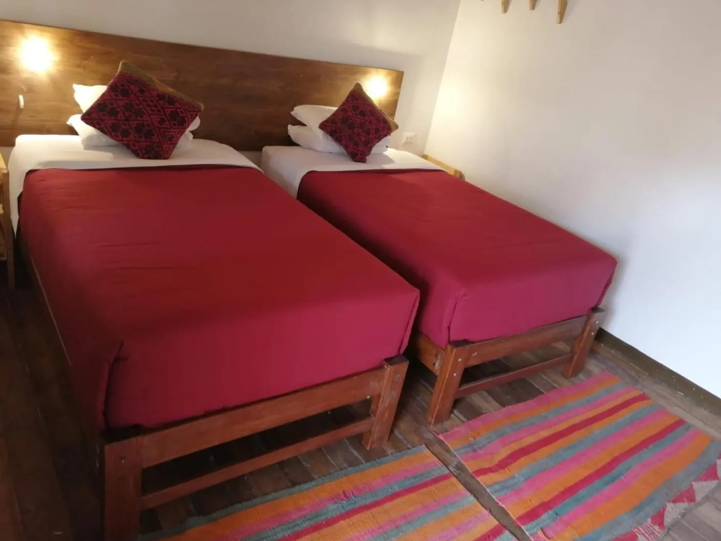 Bed in MAMA GREEN HOSTAL - Eco Andean Experience and Permaculture Farm - Vegetarian Breakfast