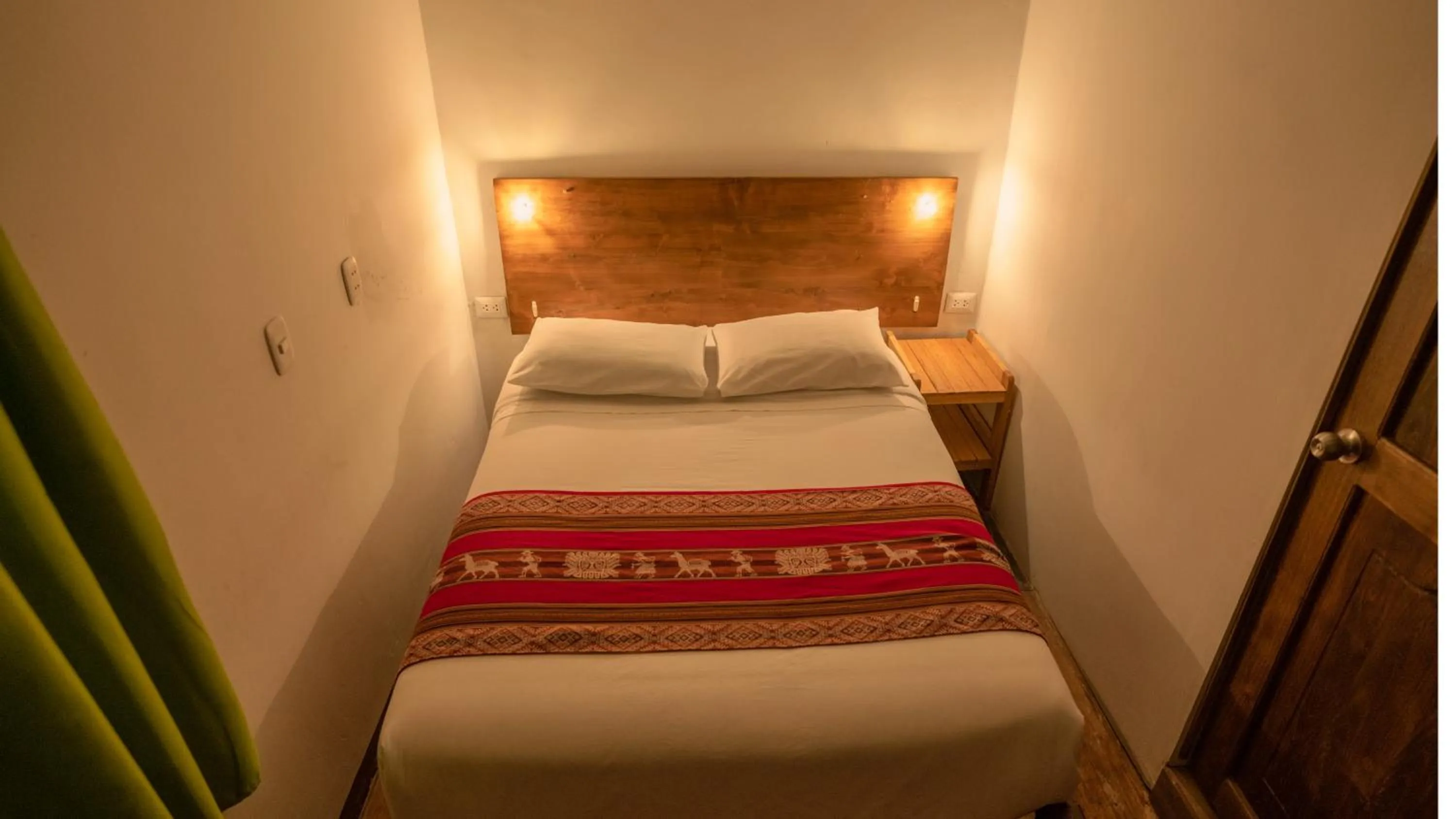 Bed in MAMA GREEN HOSTAL - Eco Andean Experience and Permaculture Farm - Vegetarian Breakfast