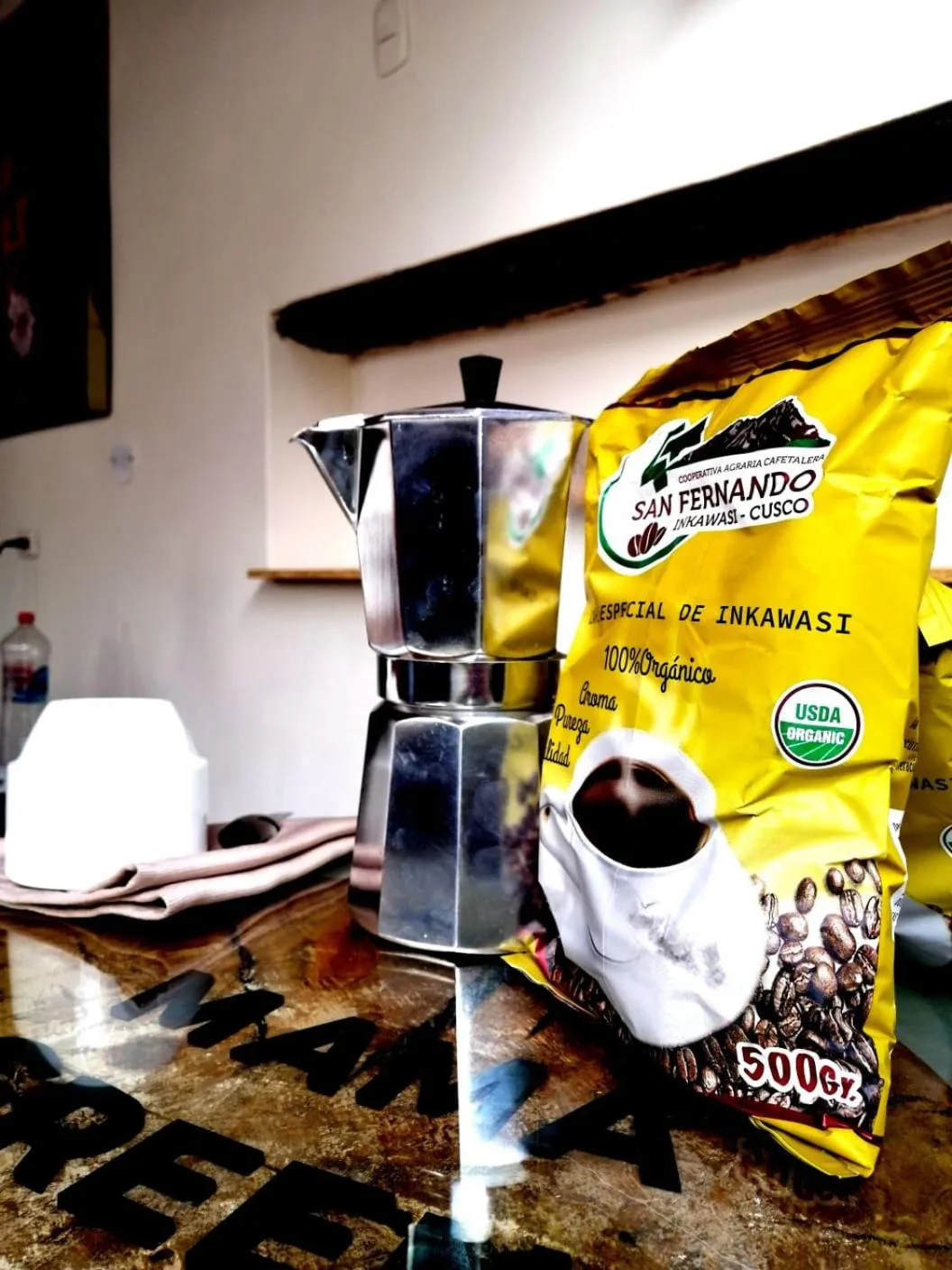 Breakfast in MAMA GREEN HOSTAL - Eco Andean Experience and Permaculture Farm - Vegetarian Breakfast