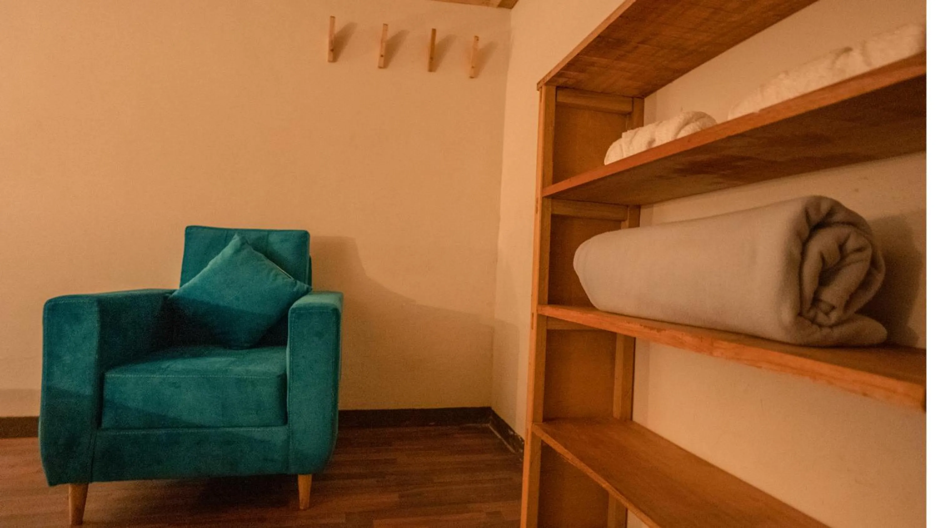 Bed in MAMA GREEN HOSTAL - Eco Andean Experience and Permaculture Farm - Vegetarian Breakfast