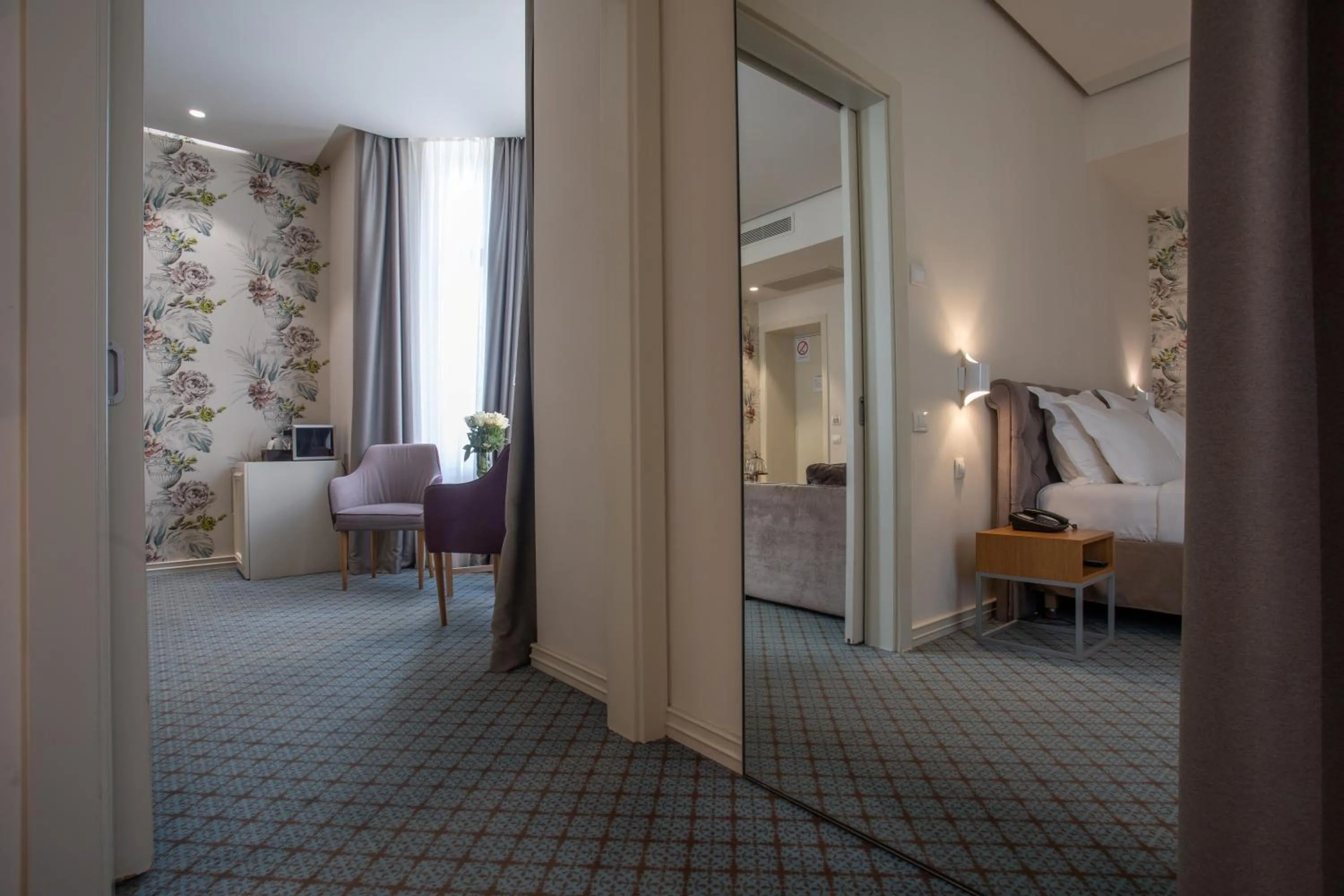 Photo of the whole room, Bed in Jump INN Hotel Belgrade